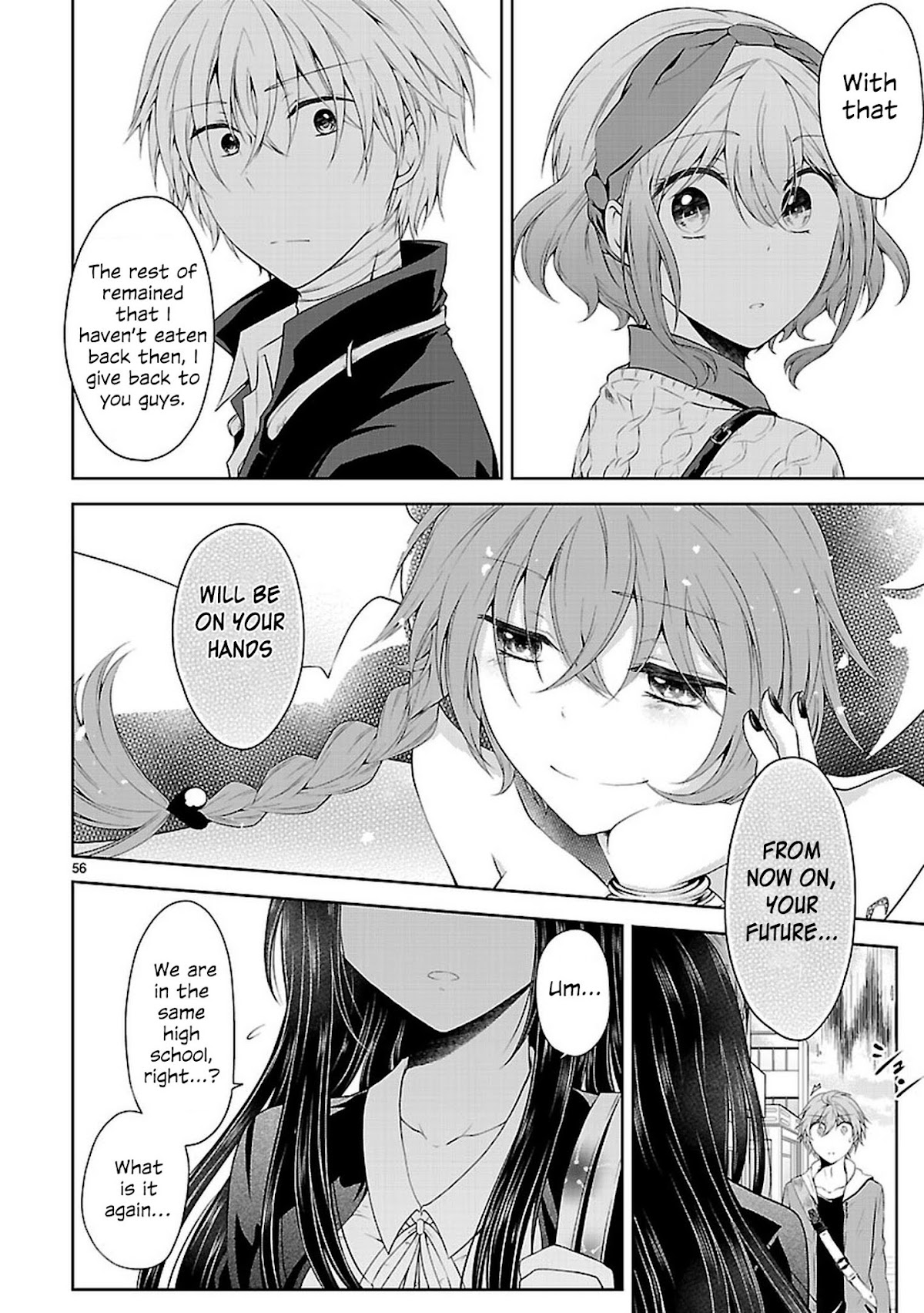 Hensokukei Quadrangle Chapter 21 page 54 - Chapter 21: And then, tomorrow [END]