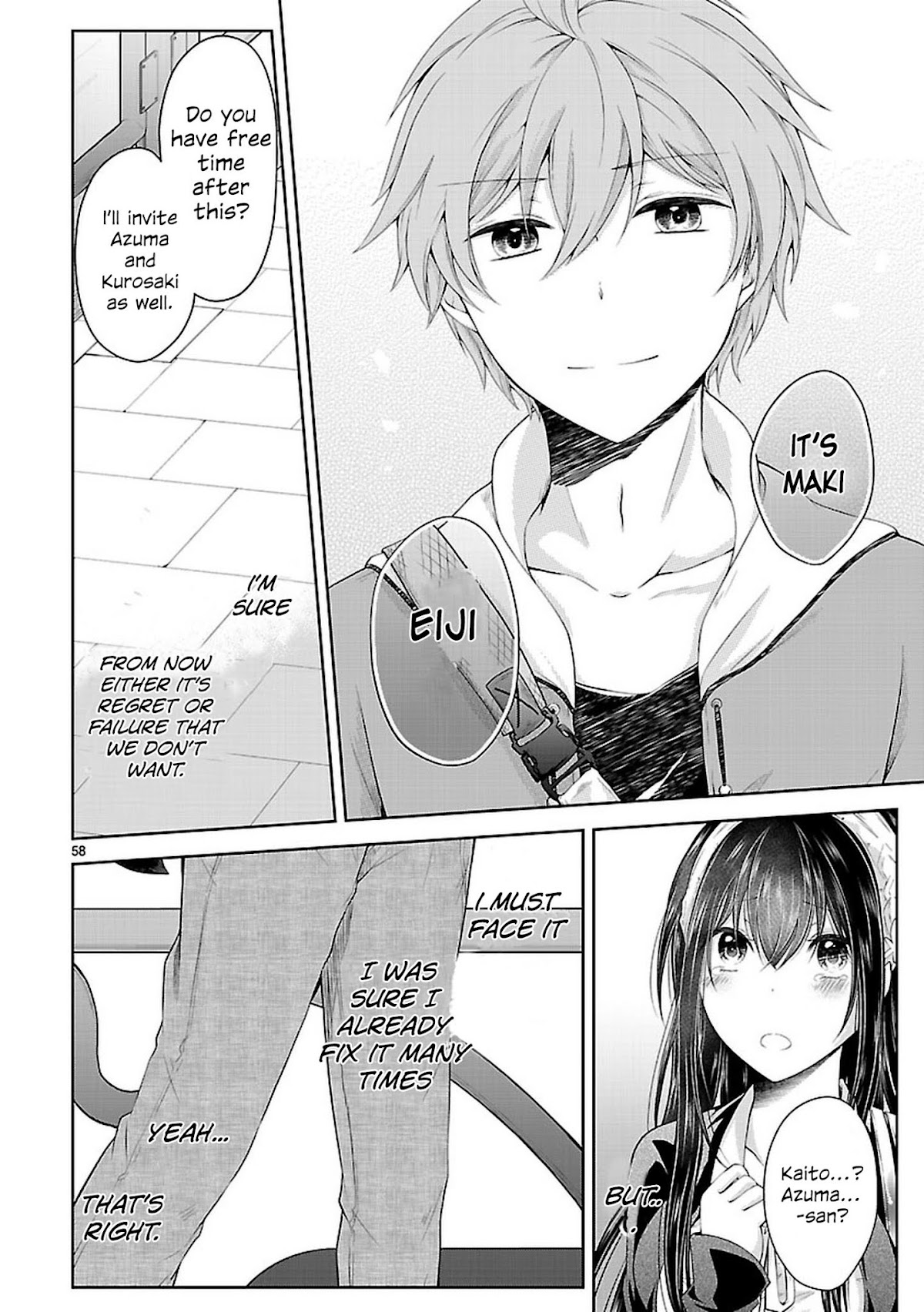 Hensokukei Quadrangle Chapter 21 page 56 - Chapter 21: And then, tomorrow [END]