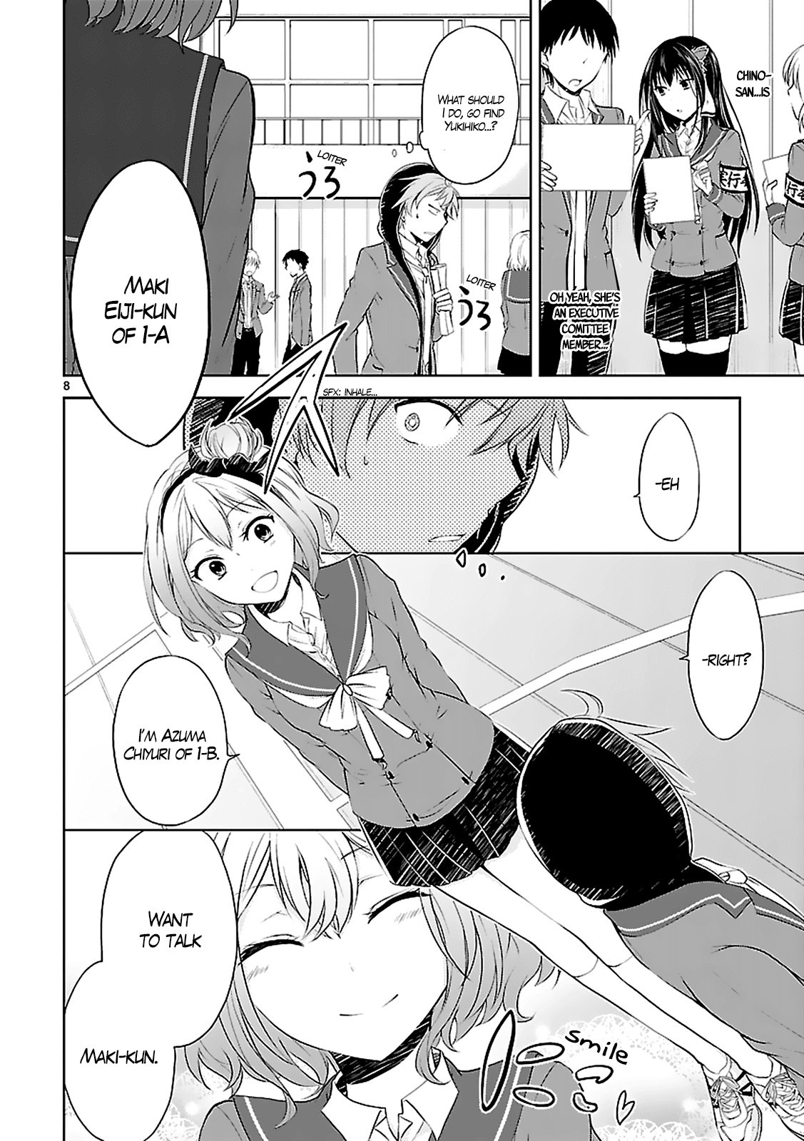 Hensokukei Quadrangle Chapter 3 page 10 - Chapter 3: Violent Typhoon Girl