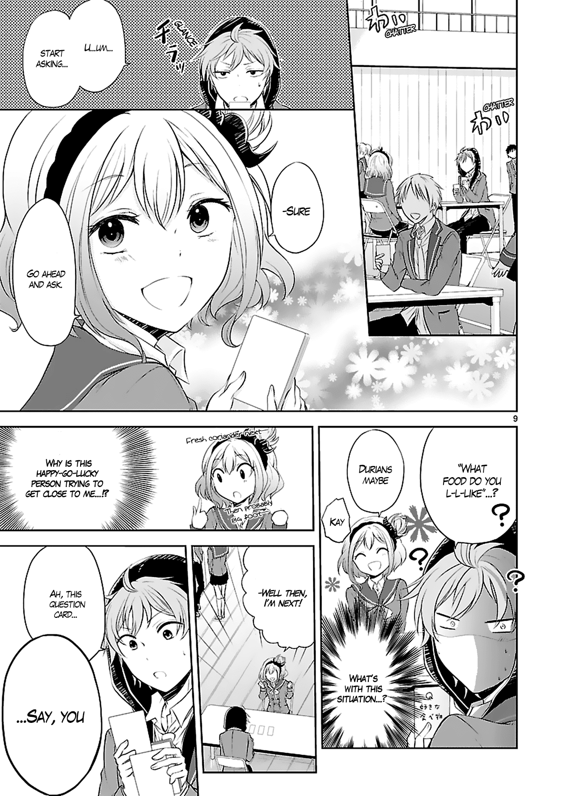 Hensokukei Quadrangle Chapter 3 page 11 - Chapter 3: Violent Typhoon Girl