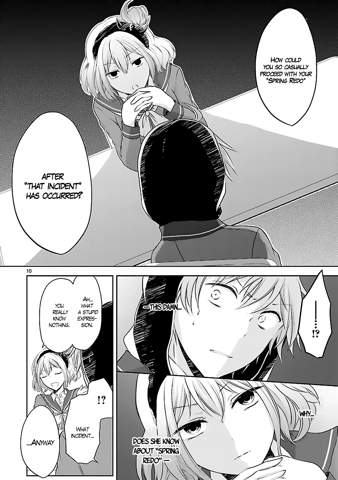 Hensokukei Quadrangle Chapter 3 page 12 - Chapter 3: Violent Typhoon Girl