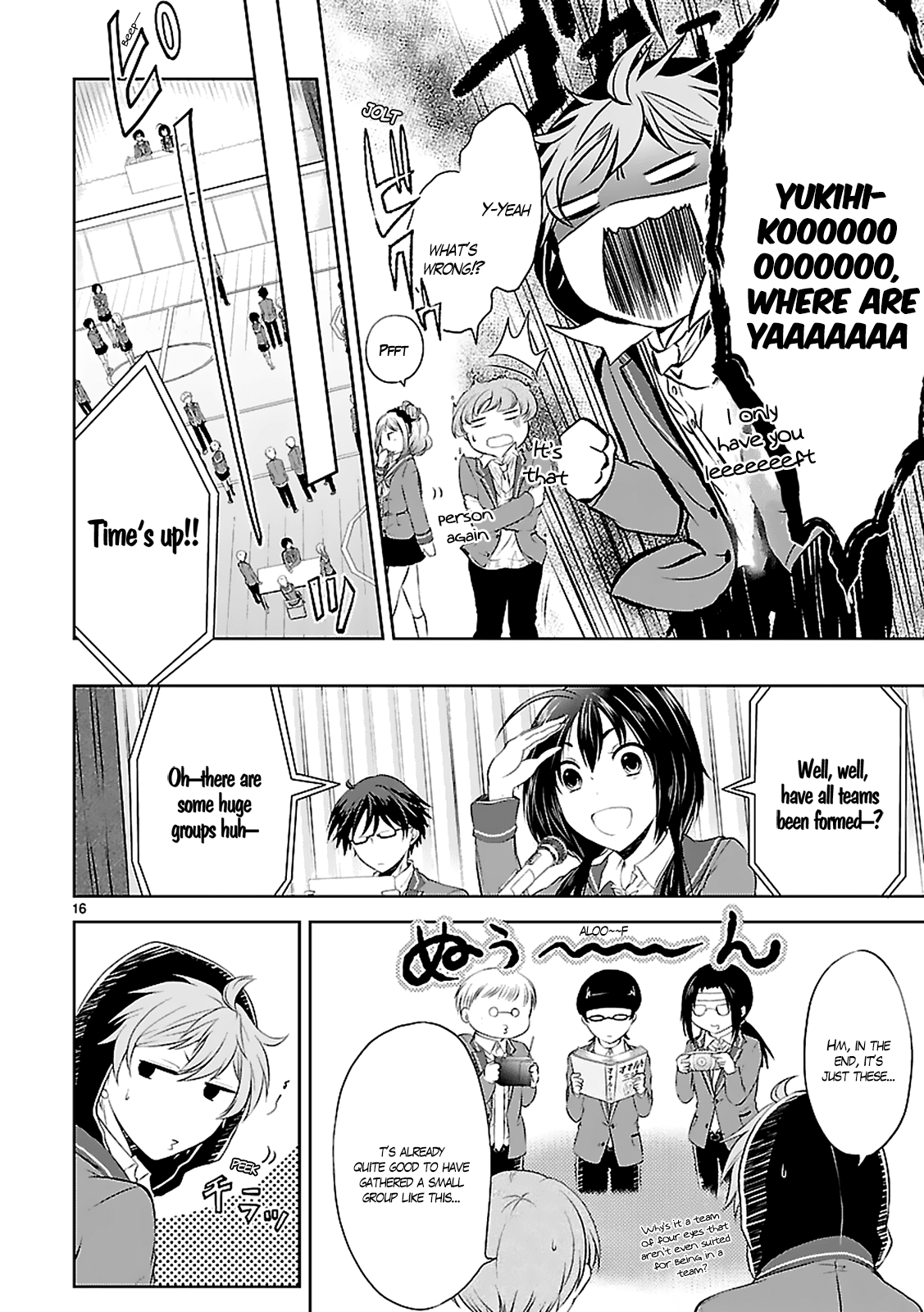 Hensokukei Quadrangle Chapter 3 page 18 - Chapter 3: Violent Typhoon Girl