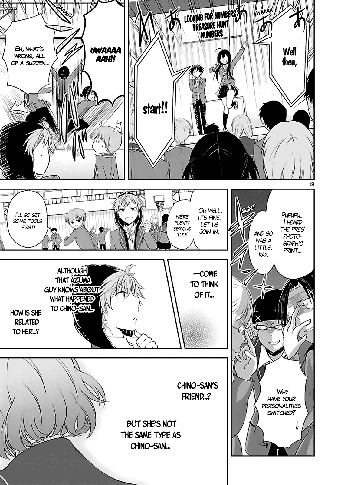 Hensokukei Quadrangle Chapter 3 page 21 - Chapter 3: Violent Typhoon Girl