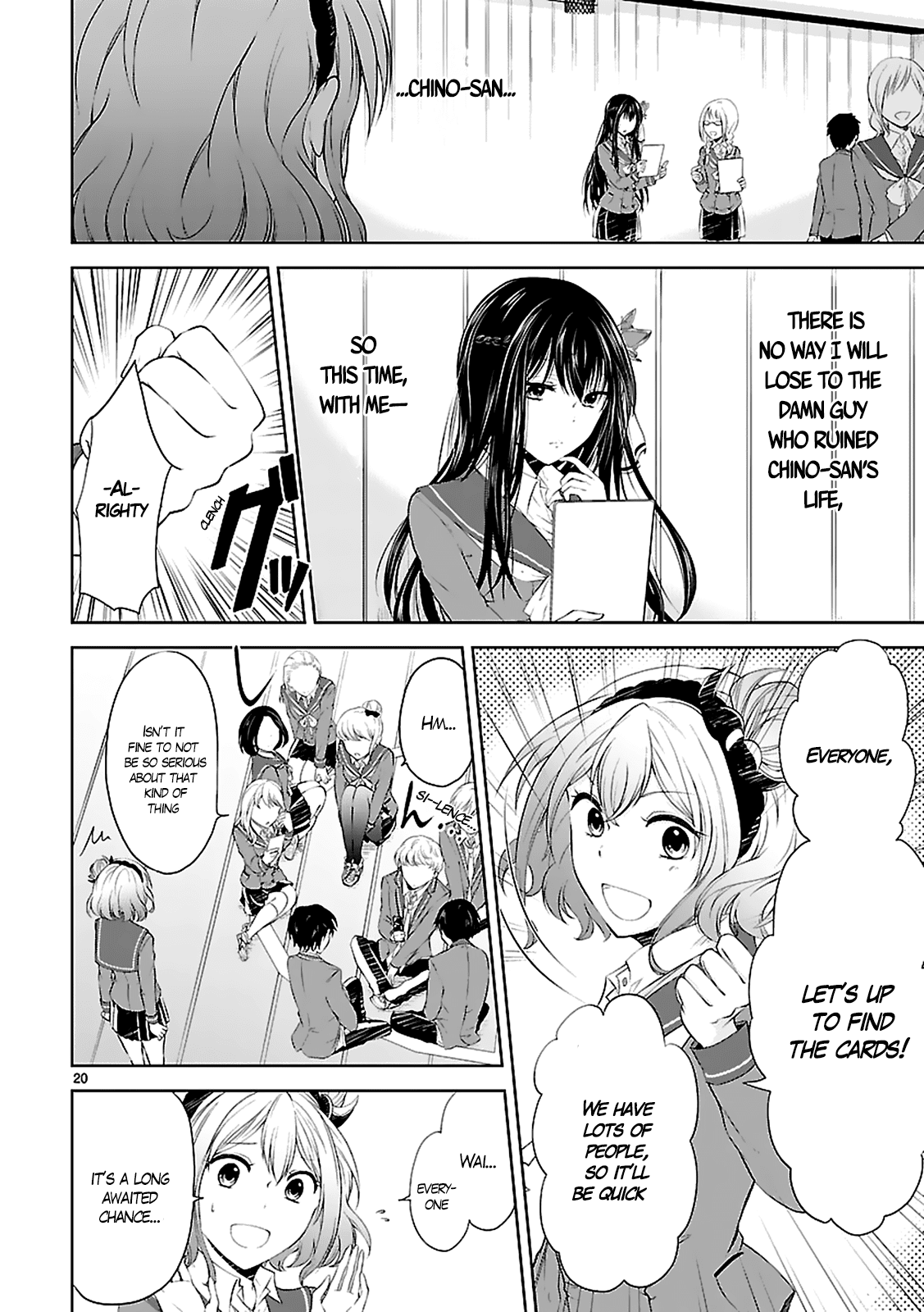 Hensokukei Quadrangle Chapter 3 page 22 - Chapter 3: Violent Typhoon Girl