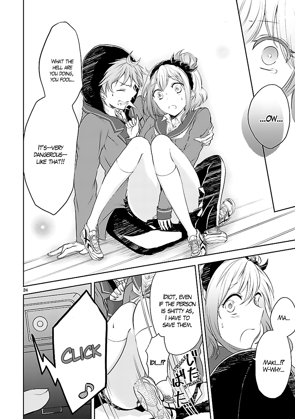 Hensokukei Quadrangle Chapter 3 page 26 - Chapter 3: Violent Typhoon Girl