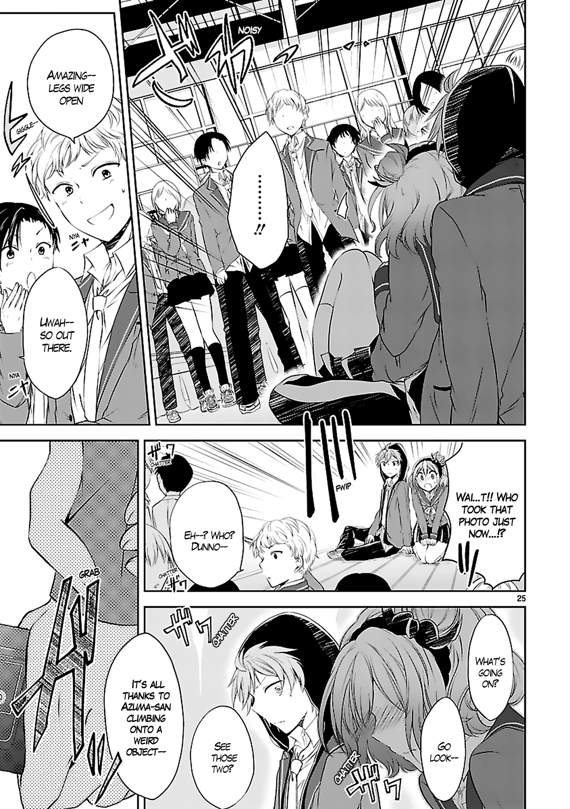 Hensokukei Quadrangle Chapter 3 page 27 - Chapter 3: Violent Typhoon Girl