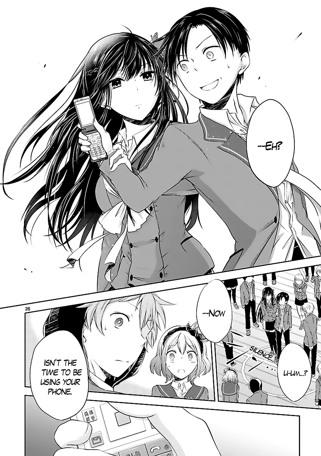 Hensokukei Quadrangle Chapter 3 page 28 - Chapter 3: Violent Typhoon Girl