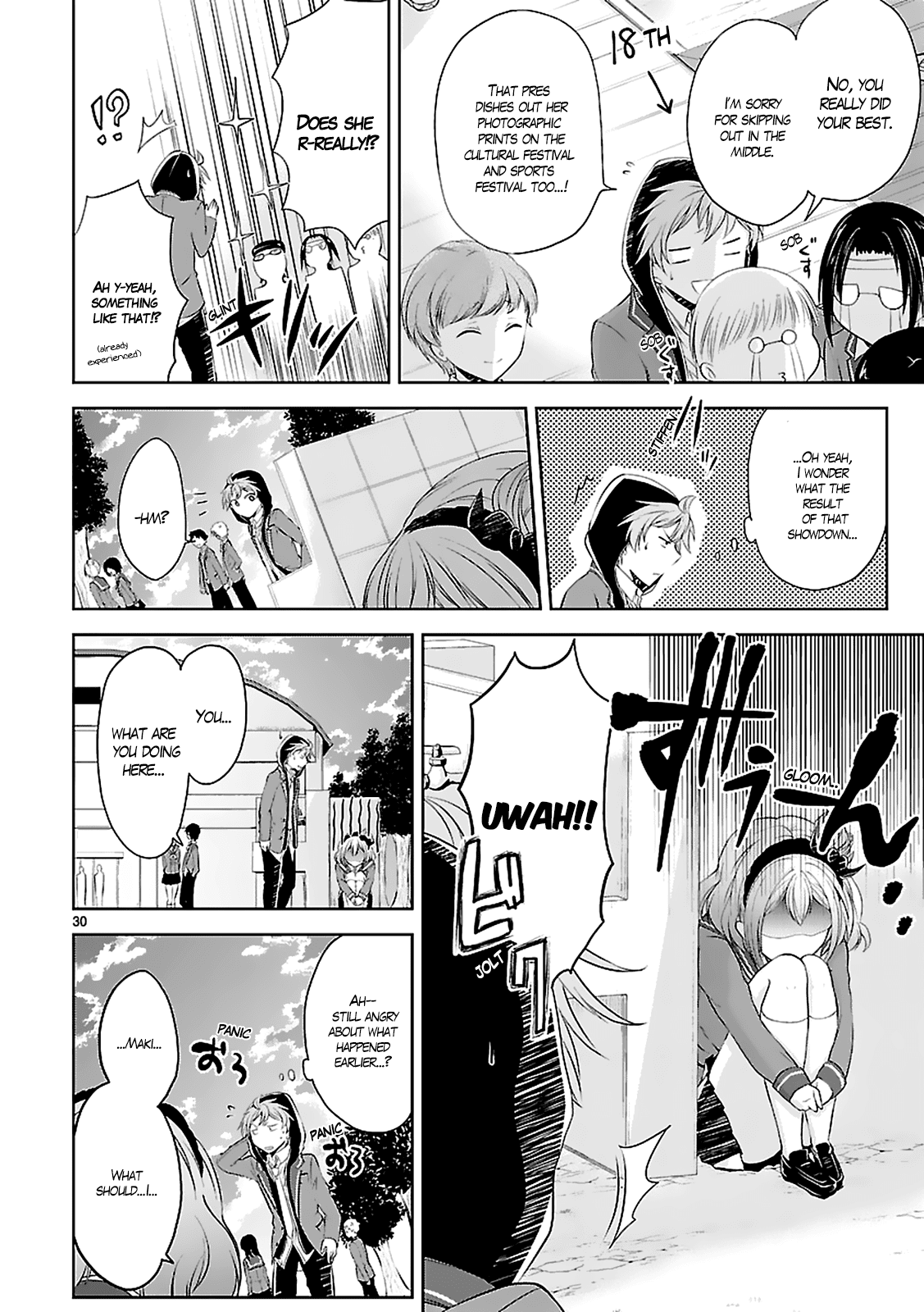 Hensokukei Quadrangle Chapter 3 page 32 - Chapter 3: Violent Typhoon Girl