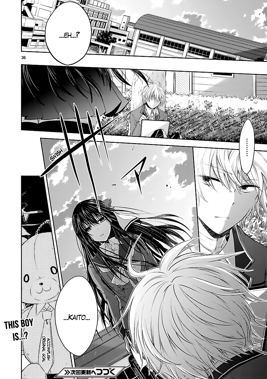 Hensokukei Quadrangle Chapter 3 page 38 - Chapter 3: Violent Typhoon Girl