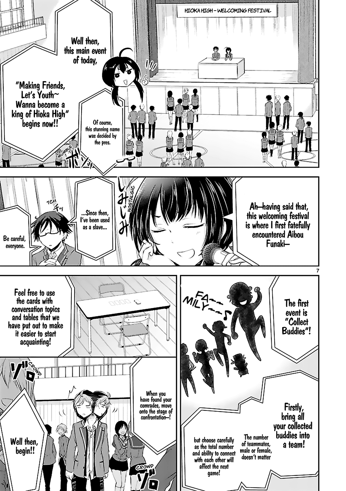 Hensokukei Quadrangle Chapter 3 page 9 - Chapter 3: Violent Typhoon Girl