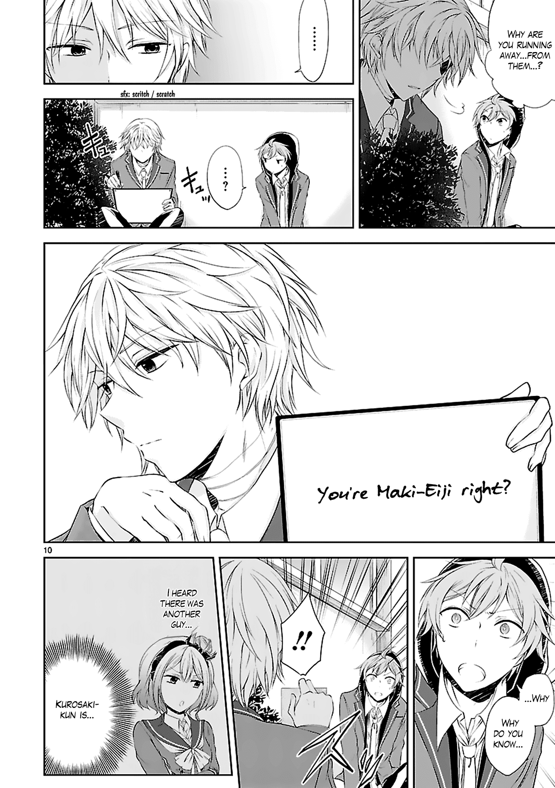 Hensokukei Quadrangle Chapter 4 page 12 - Chapter 4: “One More Person”
