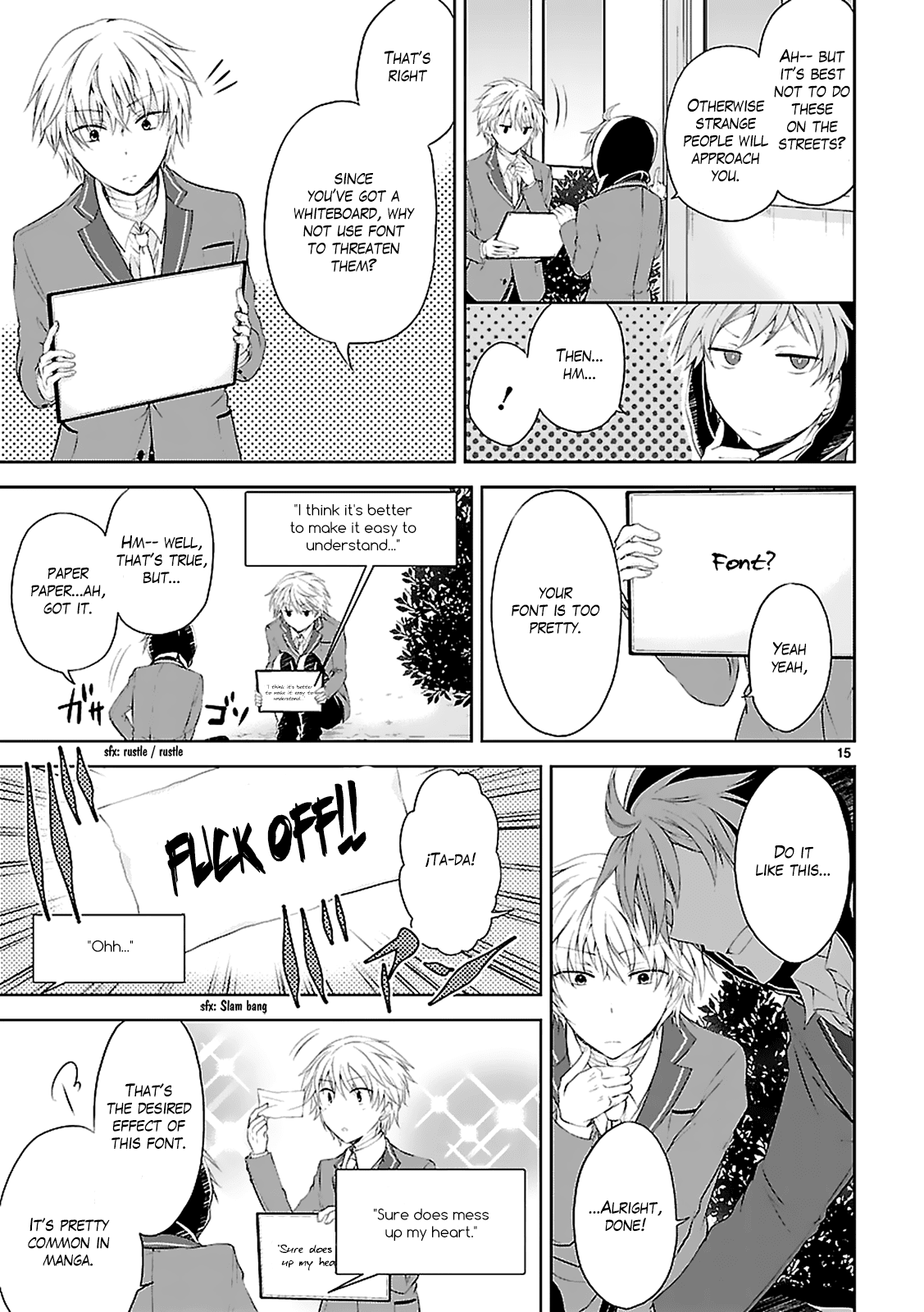 Hensokukei Quadrangle Chapter 4 page 17 - Chapter 4: “One More Person”