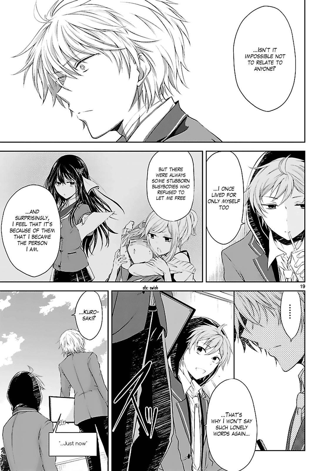 Hensokukei Quadrangle Chapter 4 page 21 - Chapter 4: “One More Person”