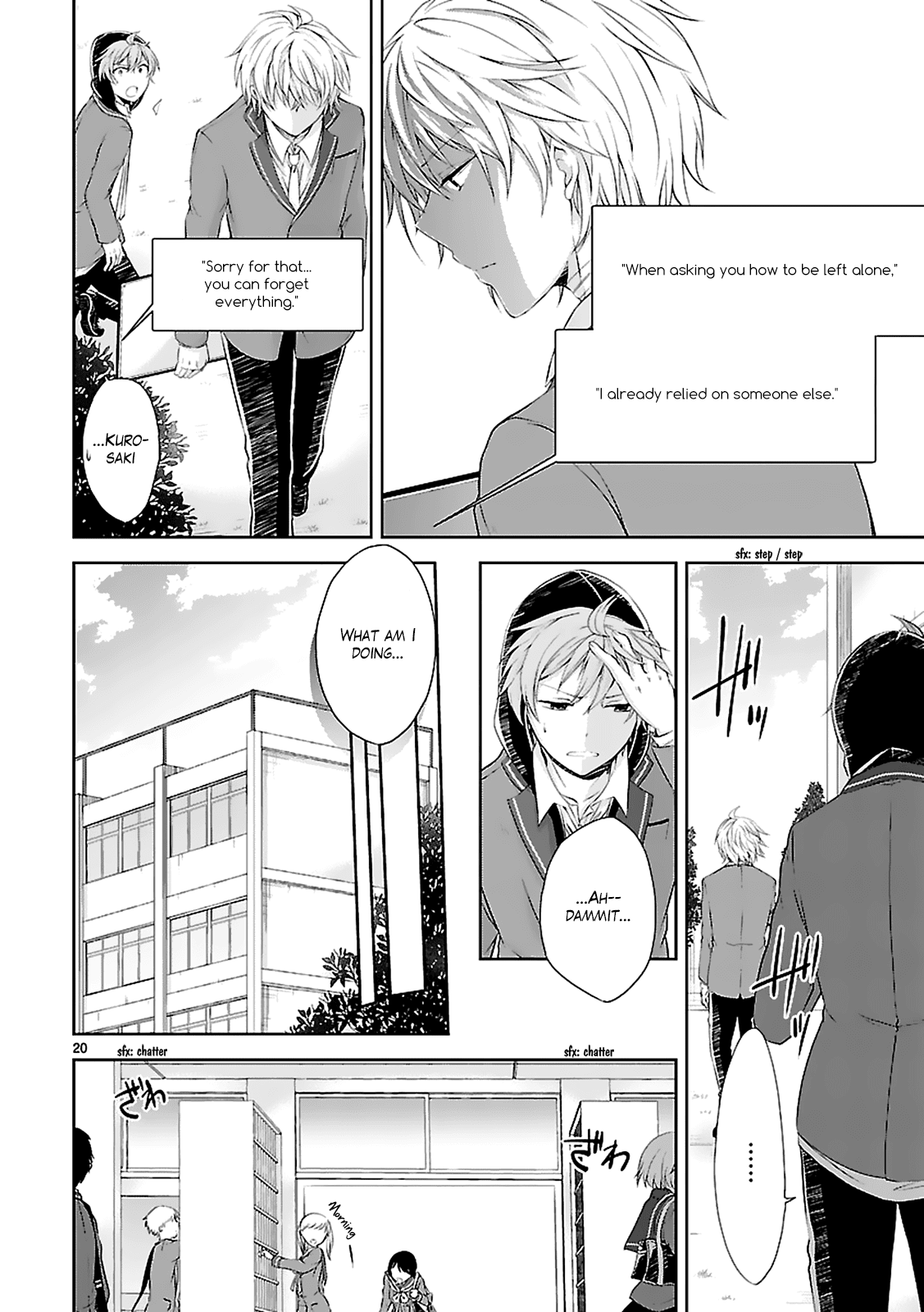 Hensokukei Quadrangle Chapter 4 page 22 - Chapter 4: “One More Person”