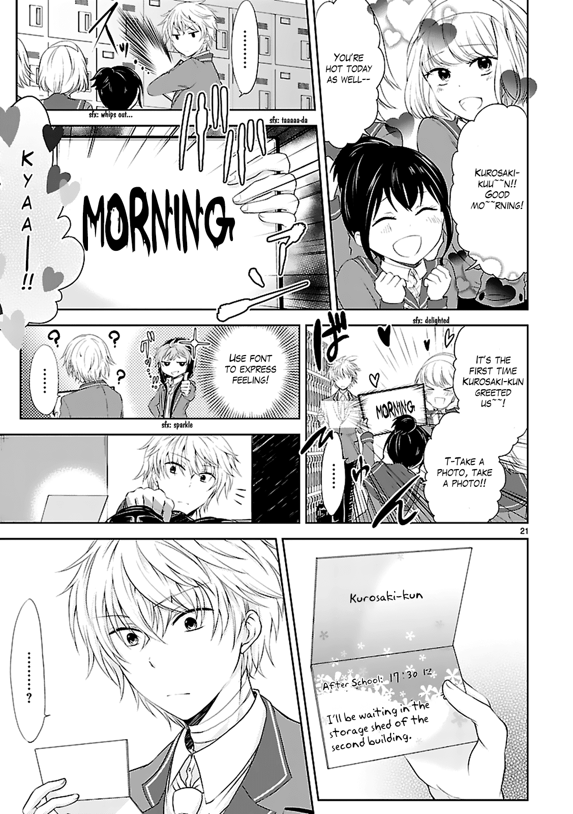 Hensokukei Quadrangle Chapter 4 page 23 - Chapter 4: “One More Person”