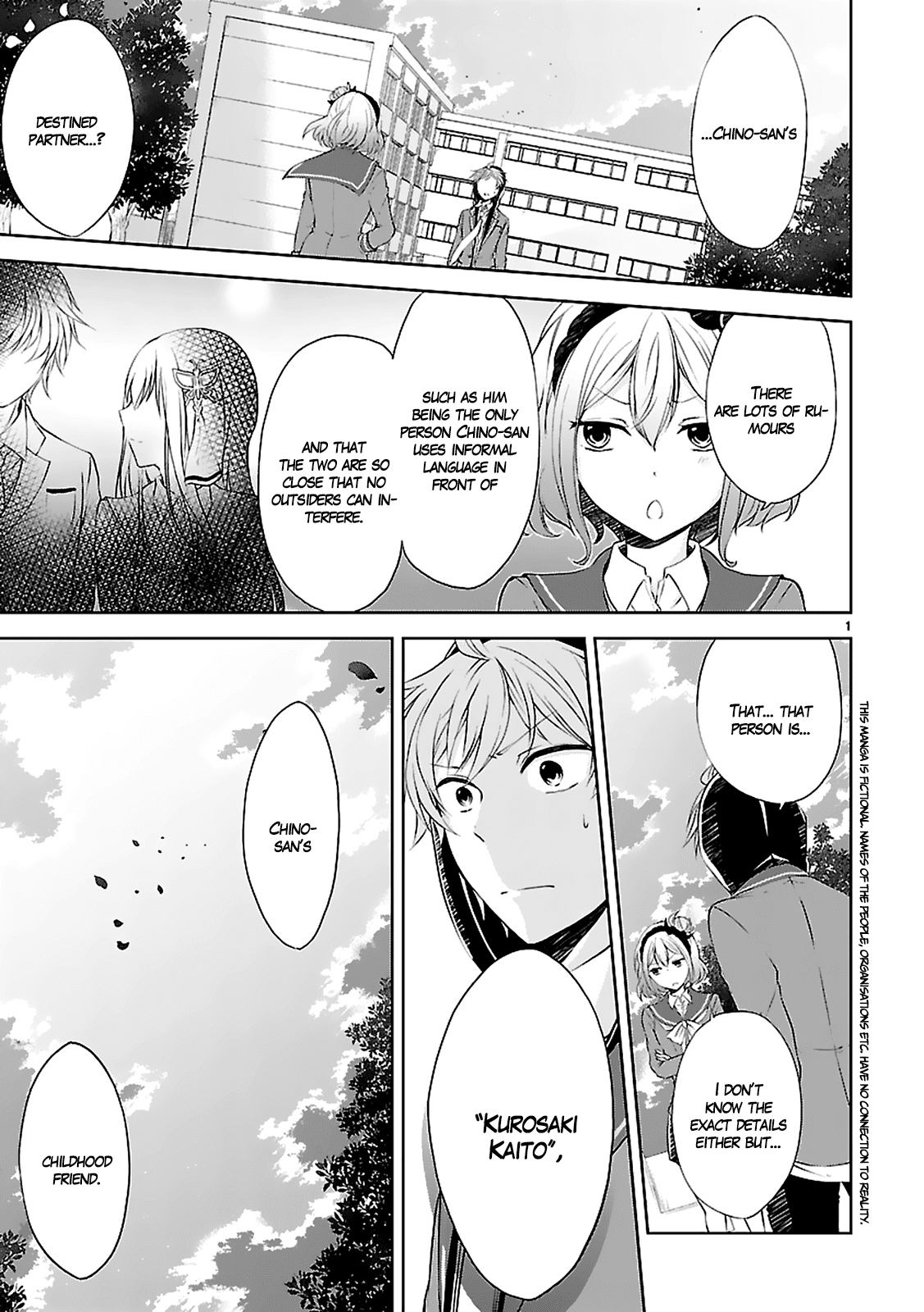 Hensokukei Quadrangle Chapter 4 page 3 - Chapter 4: “One More Person”