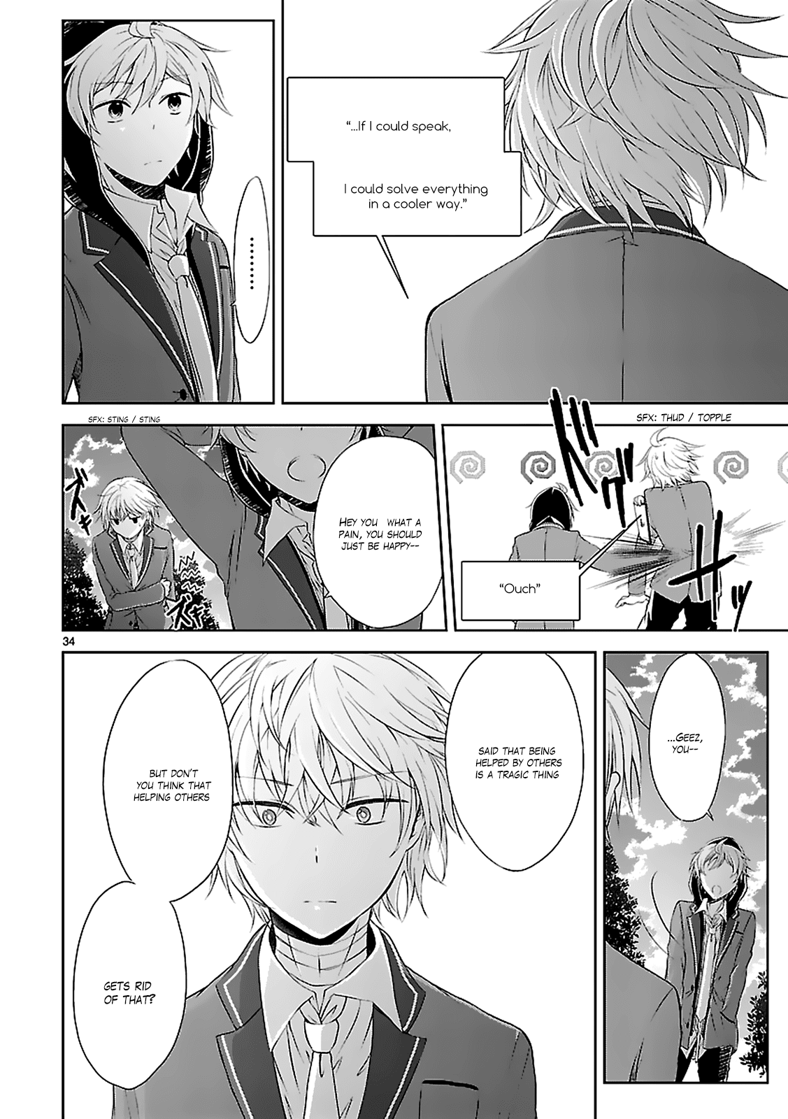 Hensokukei Quadrangle Chapter 4 page 36 - Chapter 4: “One More Person”