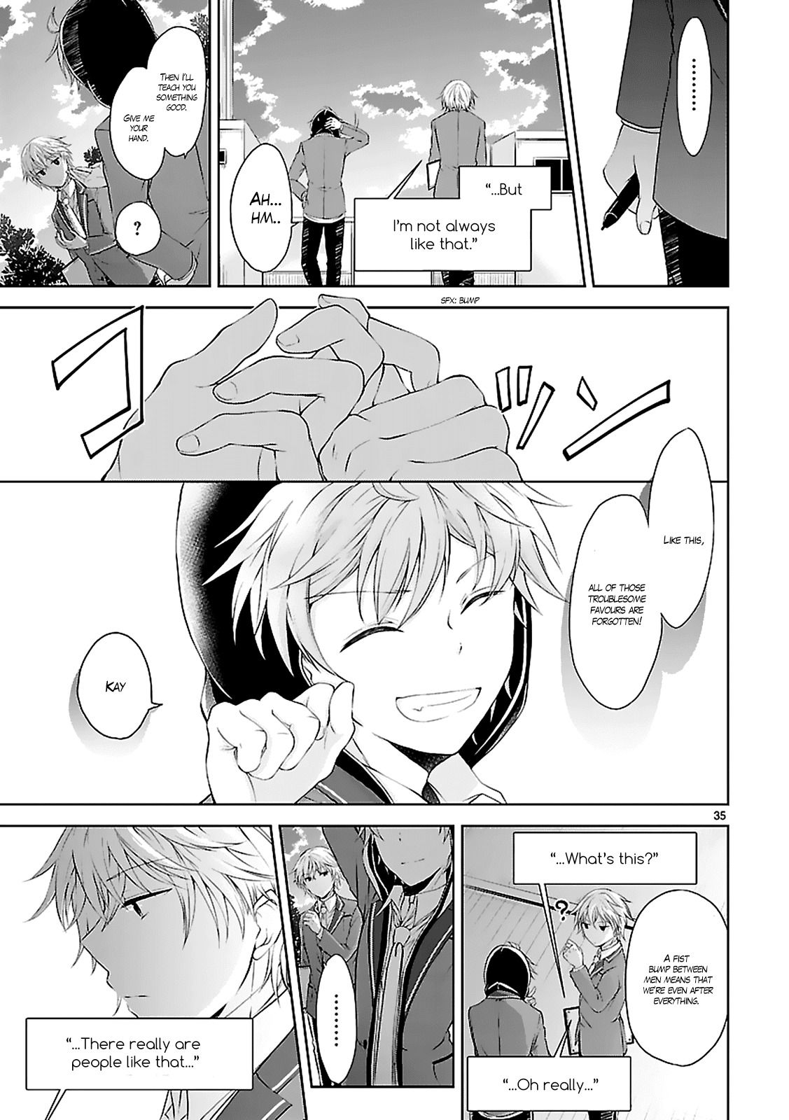 Hensokukei Quadrangle Chapter 4 page 37 - Chapter 4: “One More Person”