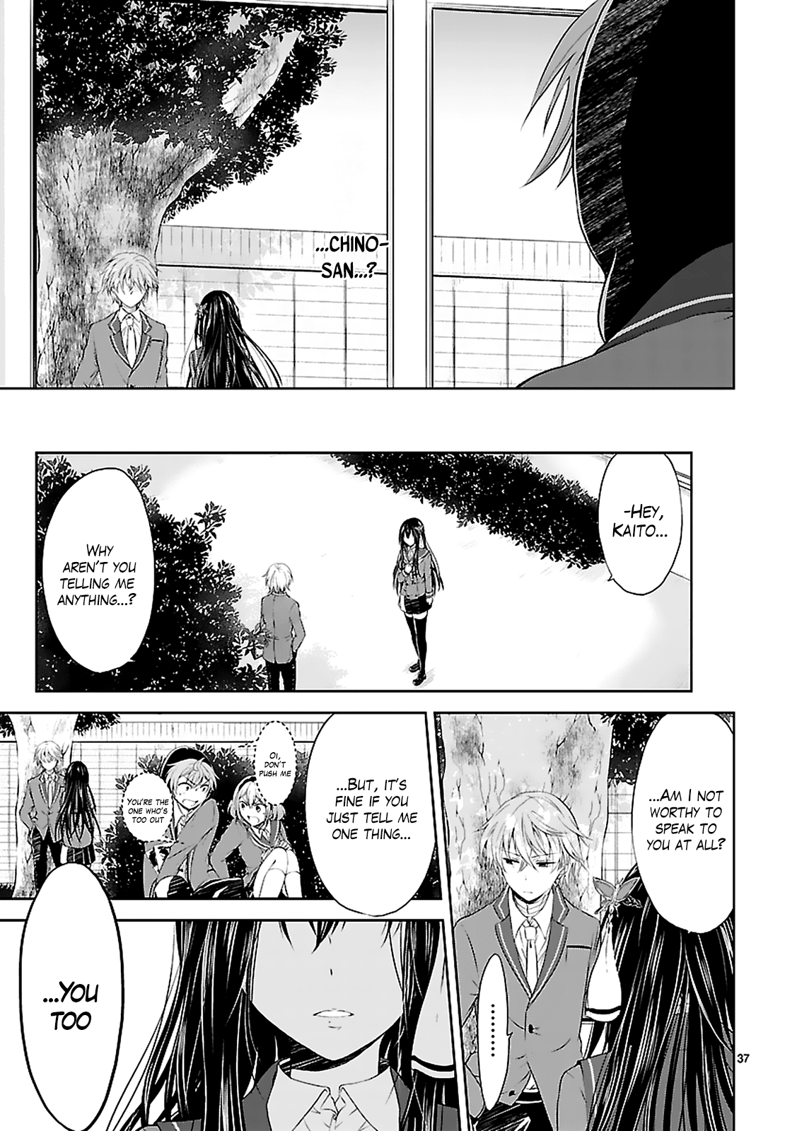 Hensokukei Quadrangle Chapter 4 page 39 - Chapter 4: “One More Person”
