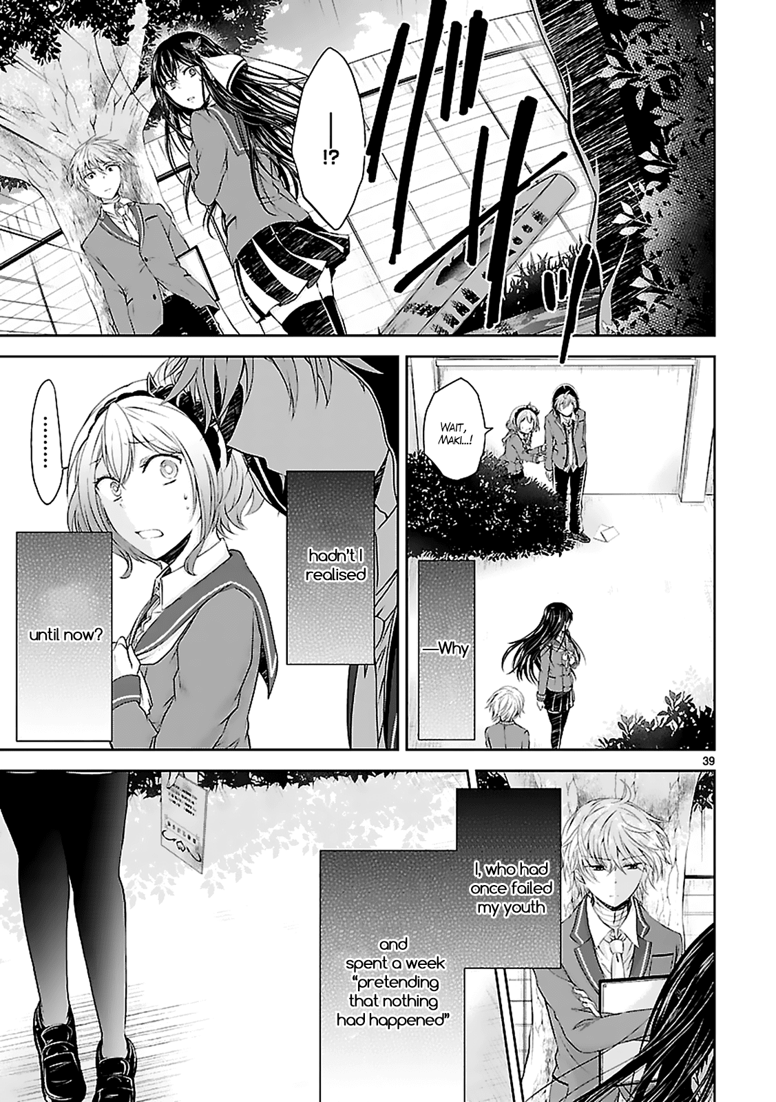 Hensokukei Quadrangle Chapter 4 page 41 - Chapter 4: “One More Person”