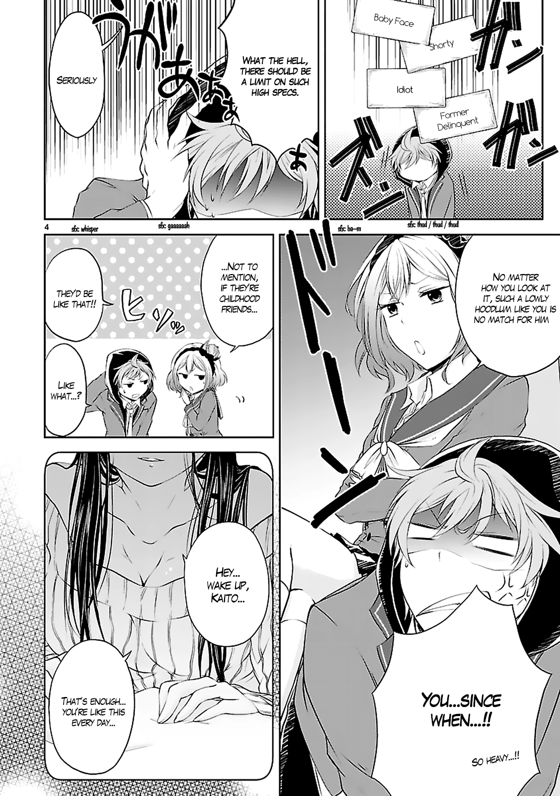 Hensokukei Quadrangle Chapter 4 page 6 - Chapter 4: “One More Person”