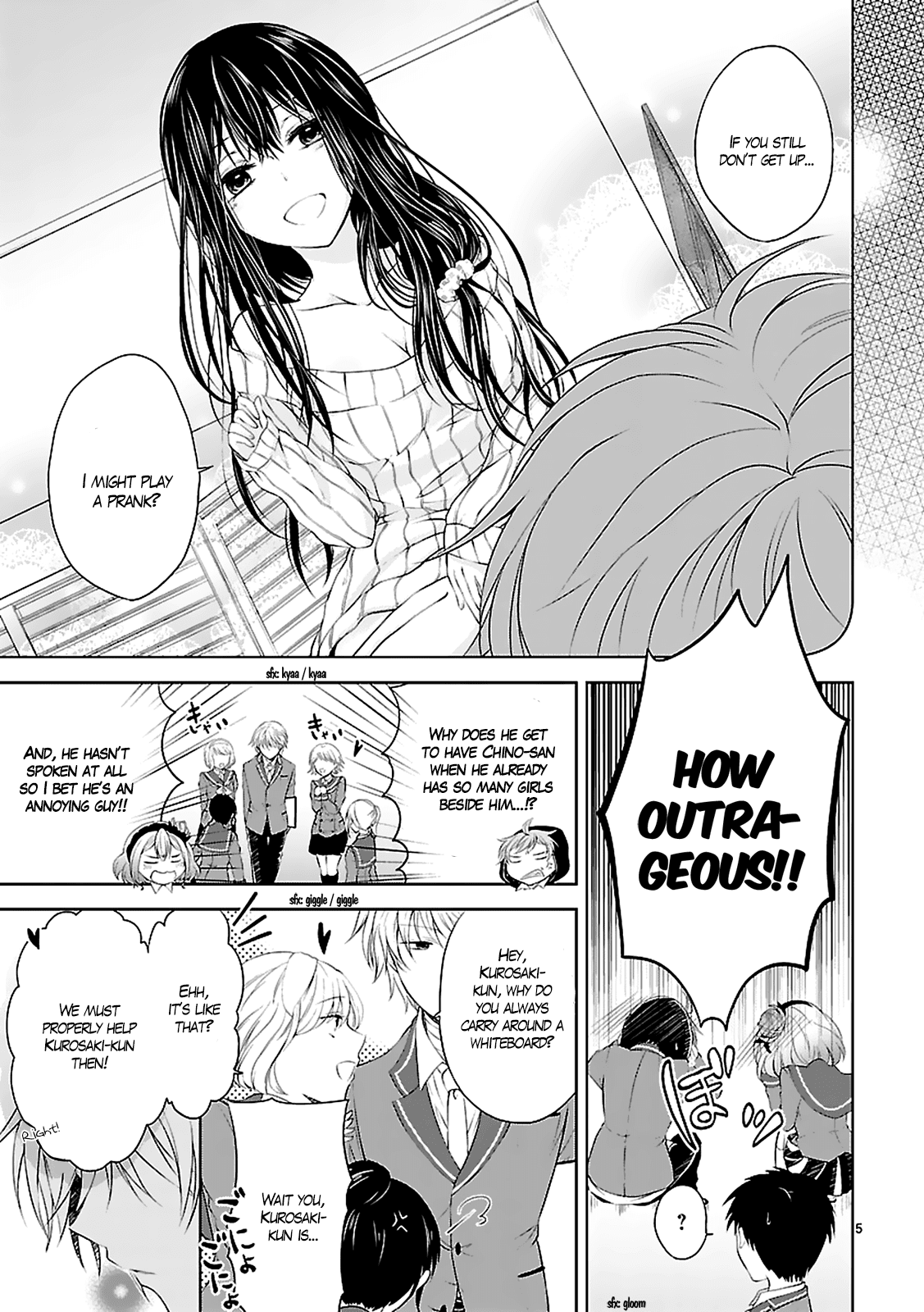 Hensokukei Quadrangle Chapter 4 page 7 - Chapter 4: “One More Person”