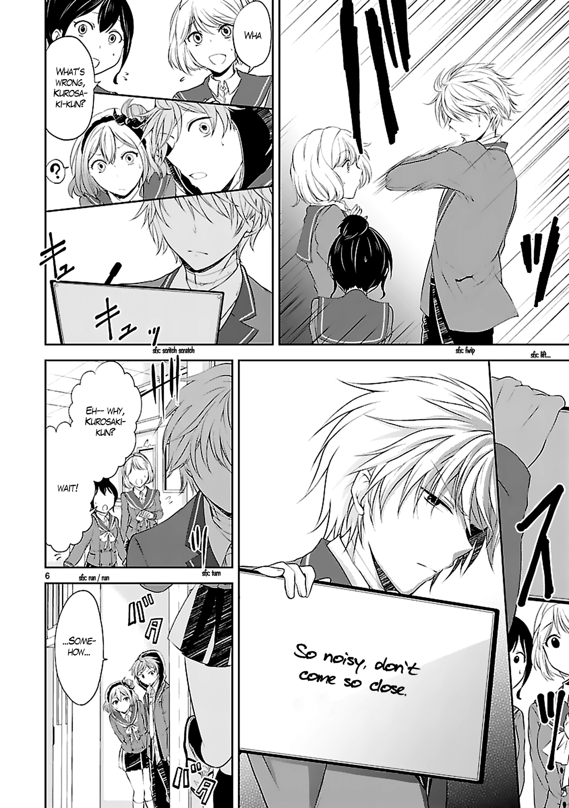 Hensokukei Quadrangle Chapter 4 page 8 - Chapter 4: “One More Person”