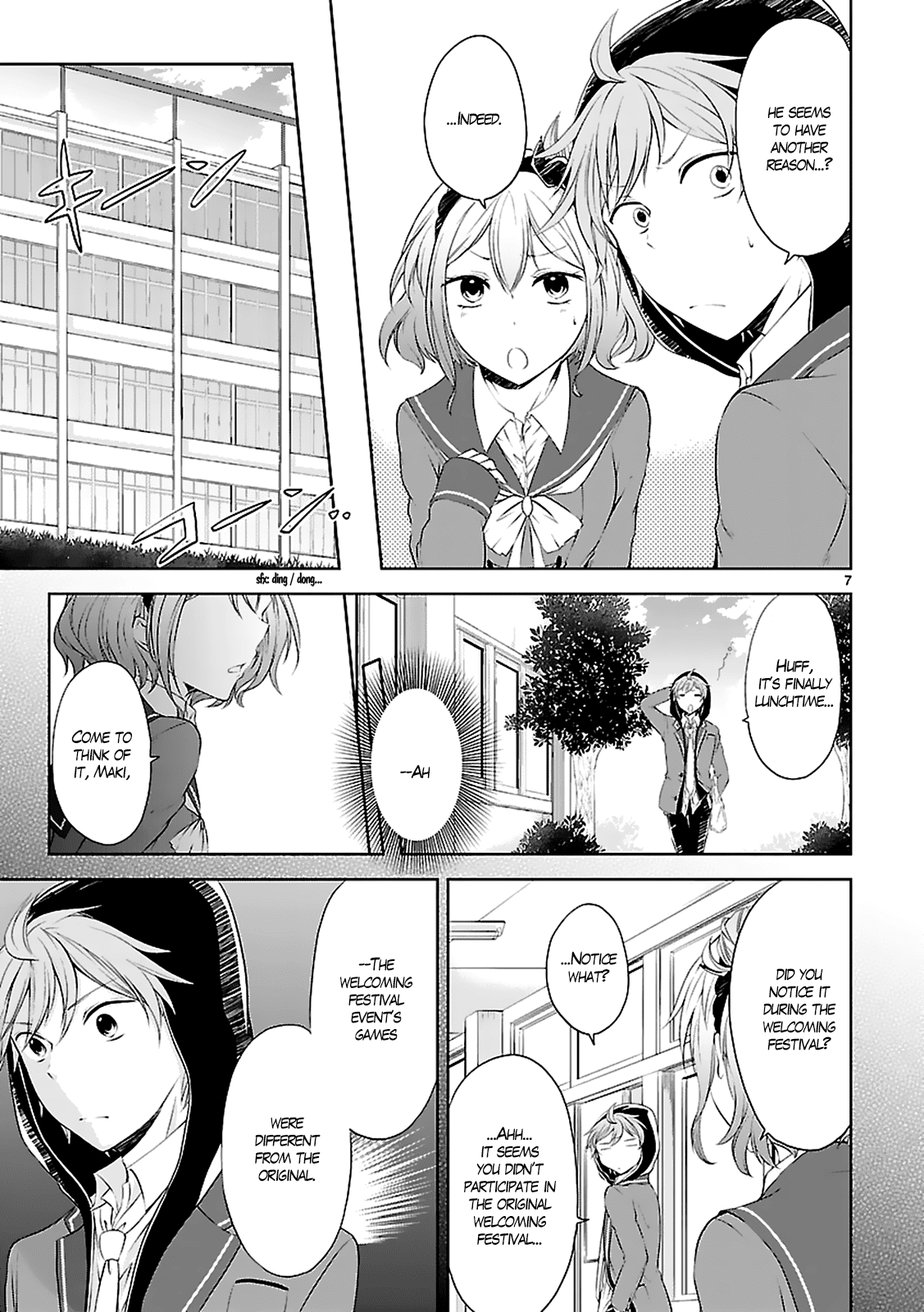 Hensokukei Quadrangle Chapter 4 page 9 - Chapter 4: “One More Person”