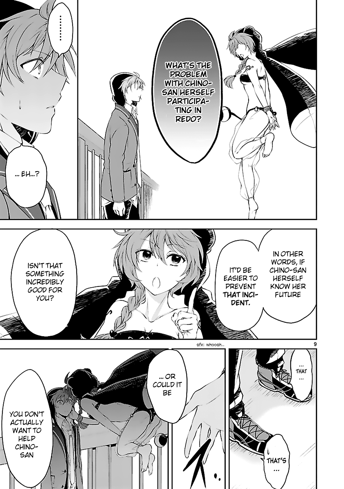Hensokukei Quadrangle Chapter 5 page 10 - Chapter 5: Time Over