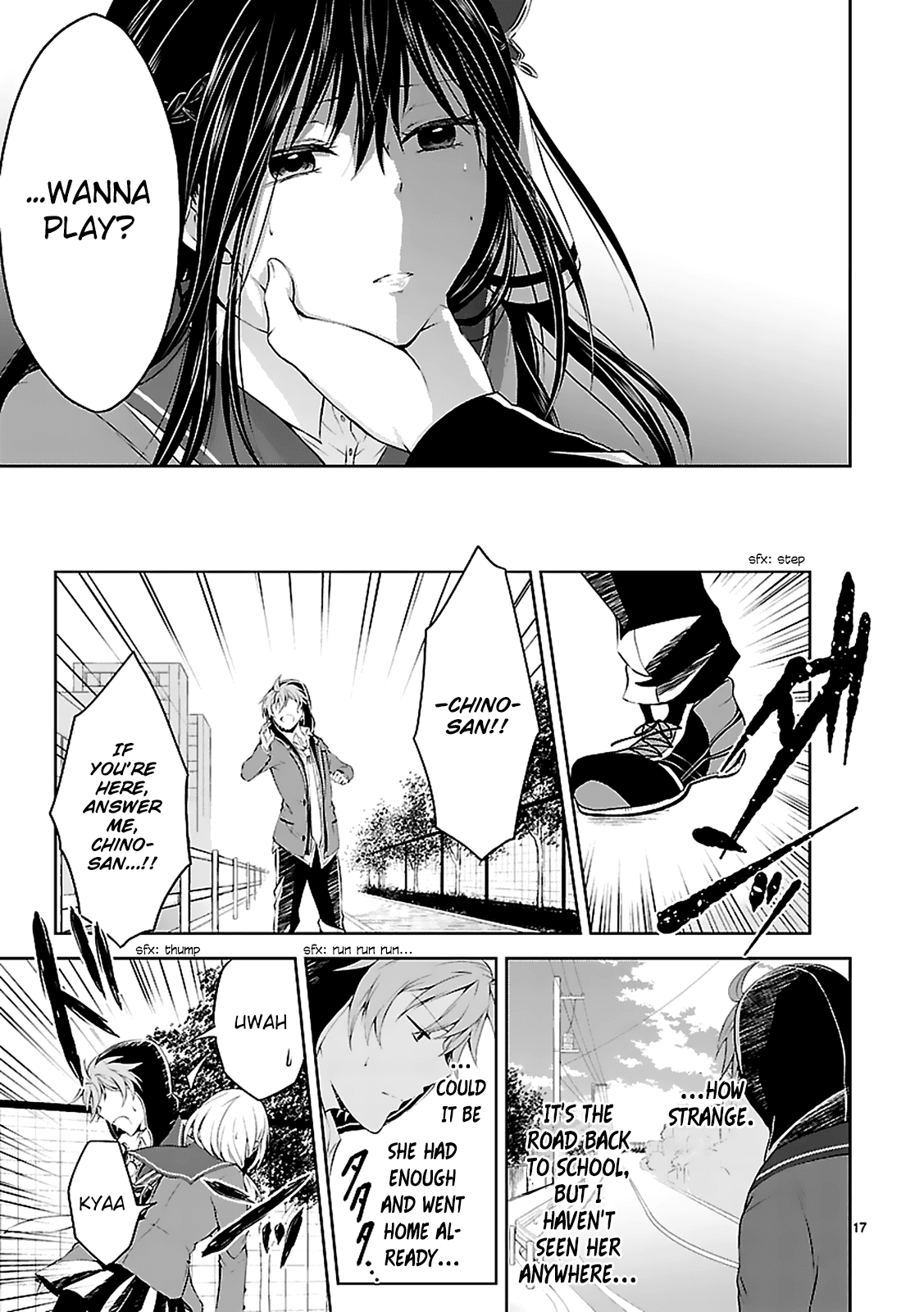 Hensokukei Quadrangle Chapter 5 page 18 - Chapter 5: Time Over