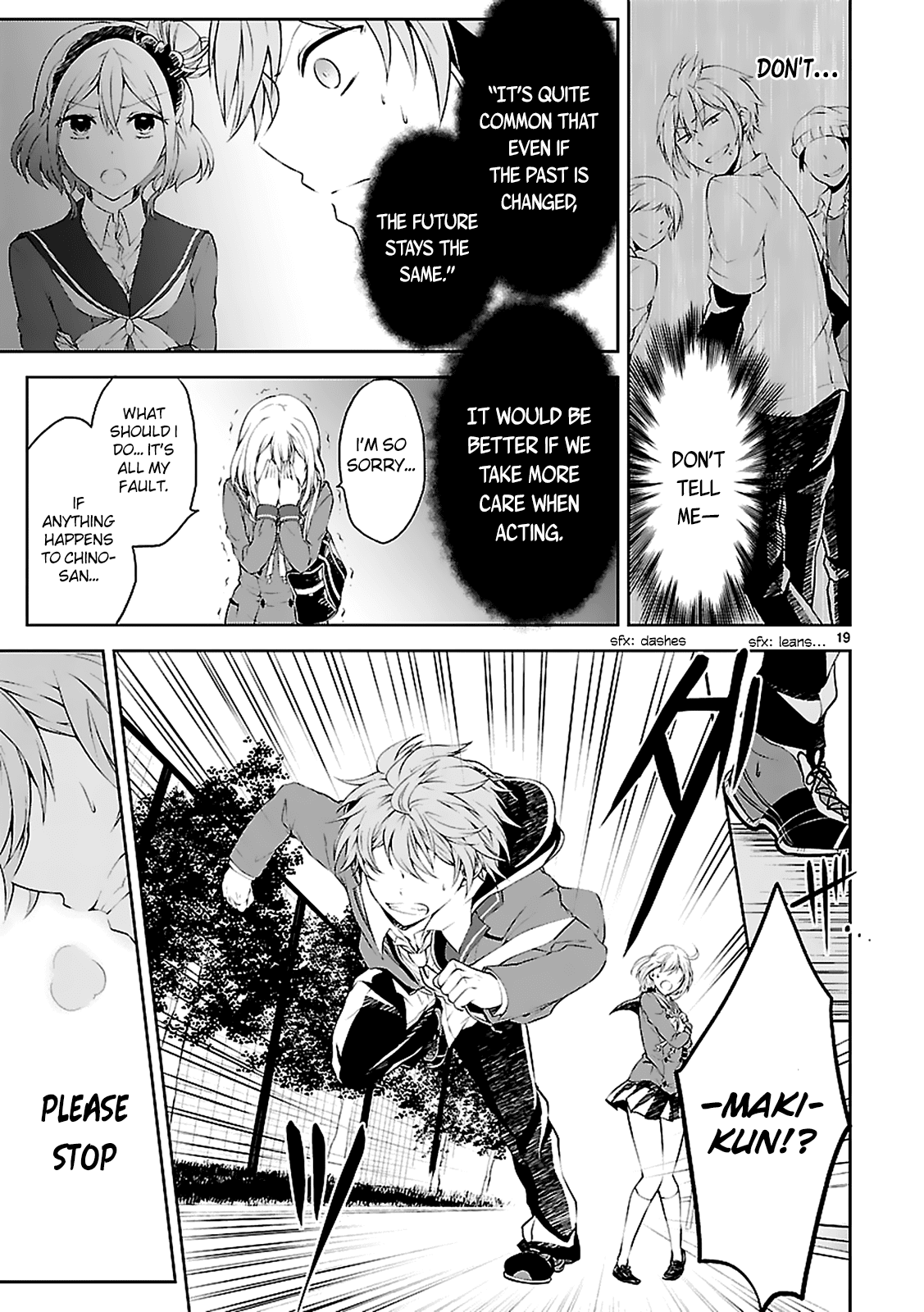 Hensokukei Quadrangle Chapter 5 page 20 - Chapter 5: Time Over