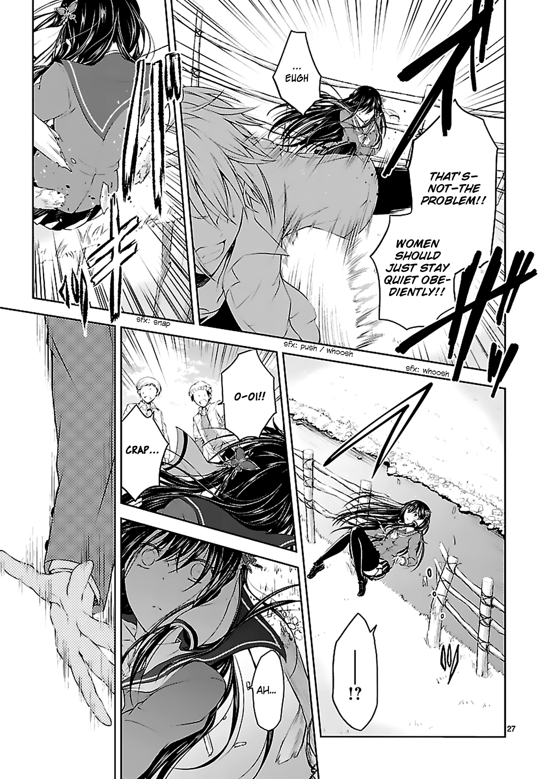 Hensokukei Quadrangle Chapter 5 page 28 - Chapter 5: Time Over
