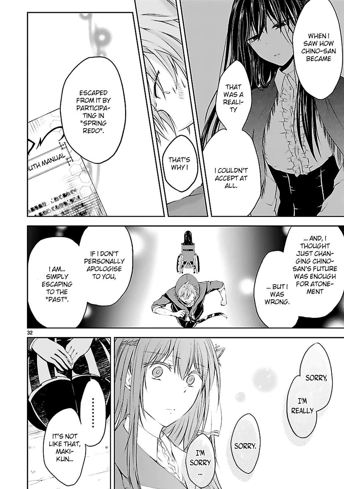 Hensokukei Quadrangle Chapter 5 page 33 - Chapter 5: Time Over