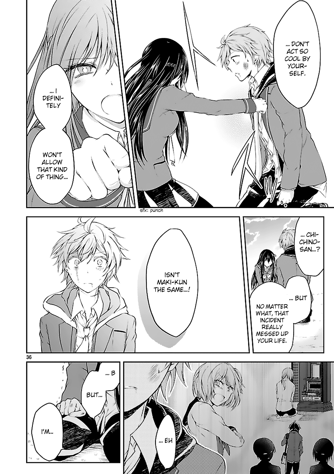 Hensokukei Quadrangle Chapter 5 page 37 - Chapter 5: Time Over