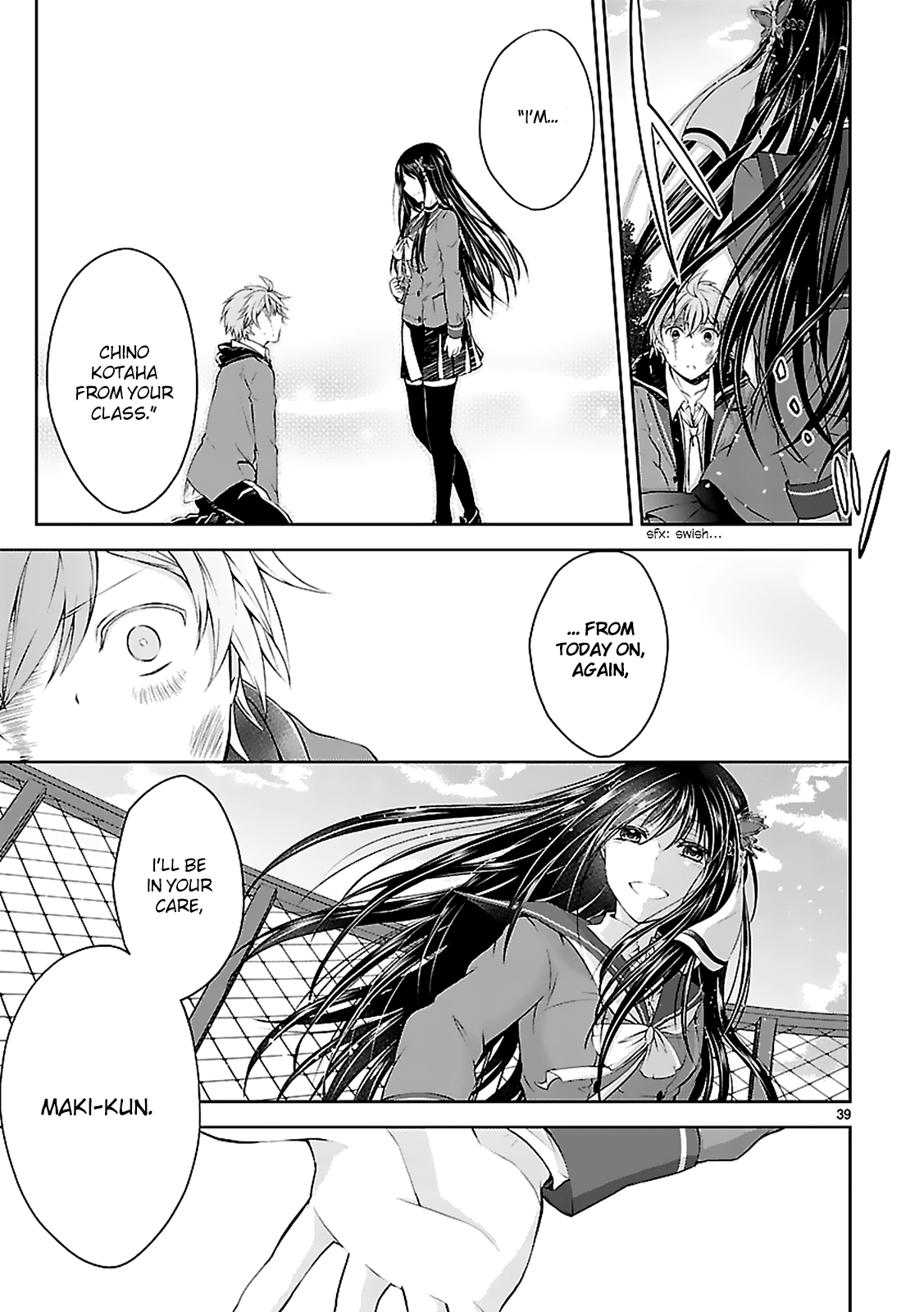Hensokukei Quadrangle Chapter 5 page 40 - Chapter 5: Time Over