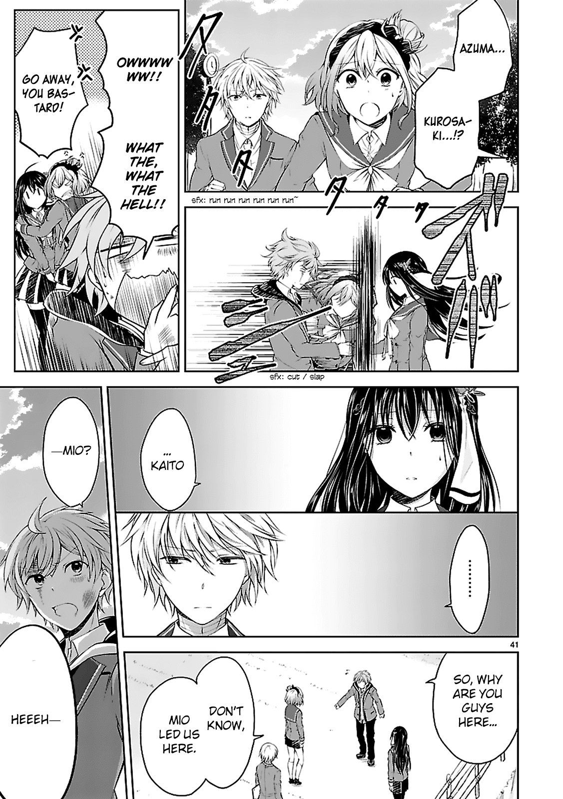 Hensokukei Quadrangle Chapter 5 page 42 - Chapter 5: Time Over