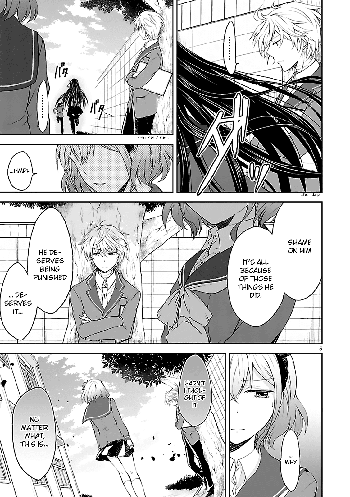 Hensokukei Quadrangle Chapter 5 page 6 - Chapter 5: Time Over