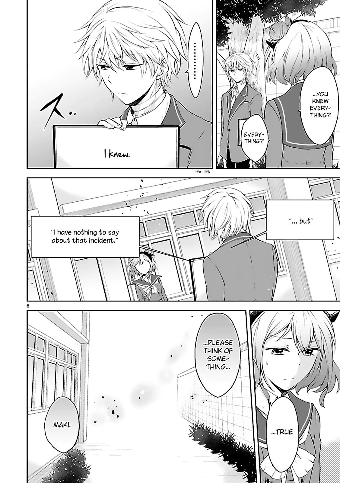 Hensokukei Quadrangle Chapter 5 page 7 - Chapter 5: Time Over