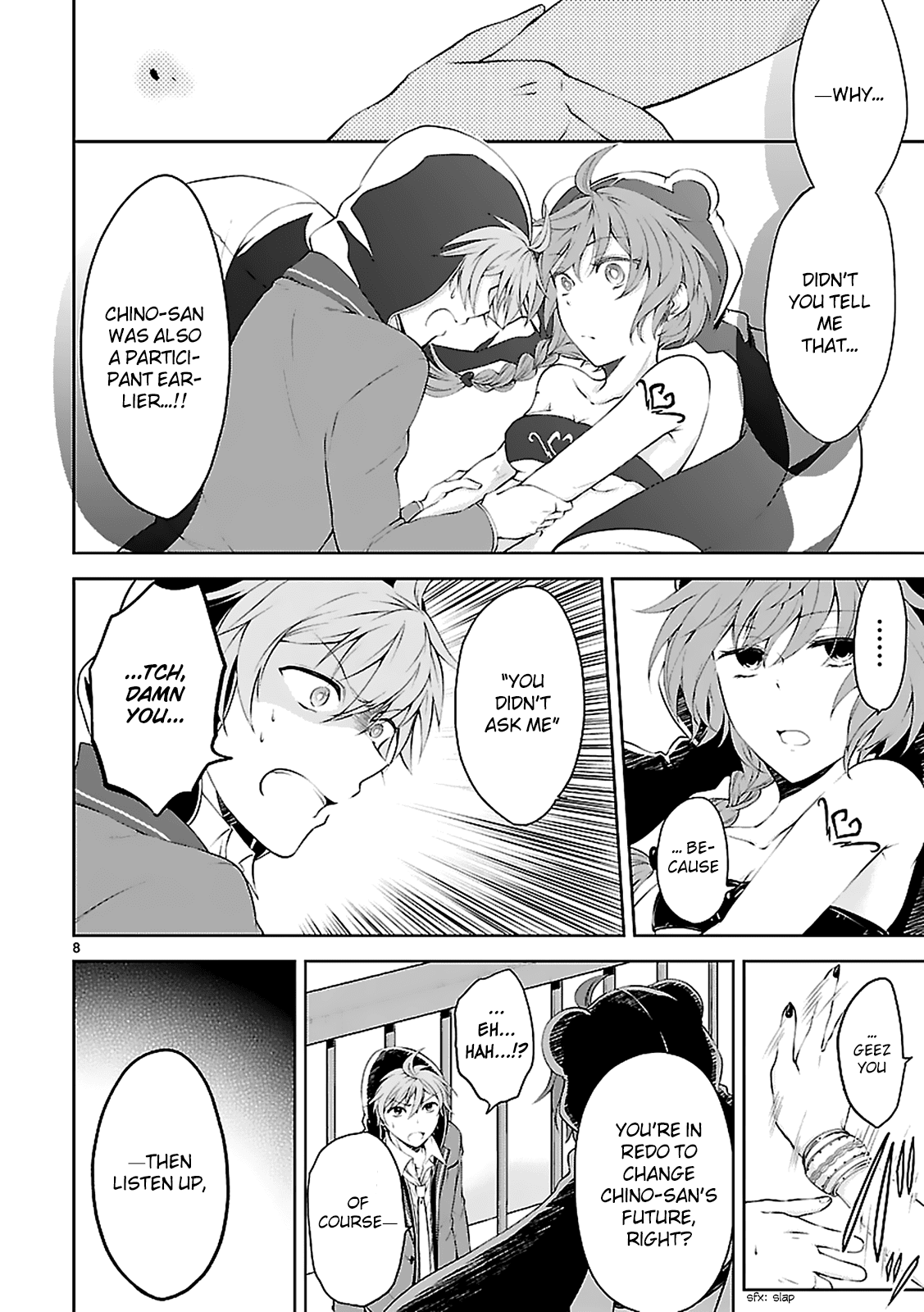 Hensokukei Quadrangle Chapter 5 page 9 - Chapter 5: Time Over