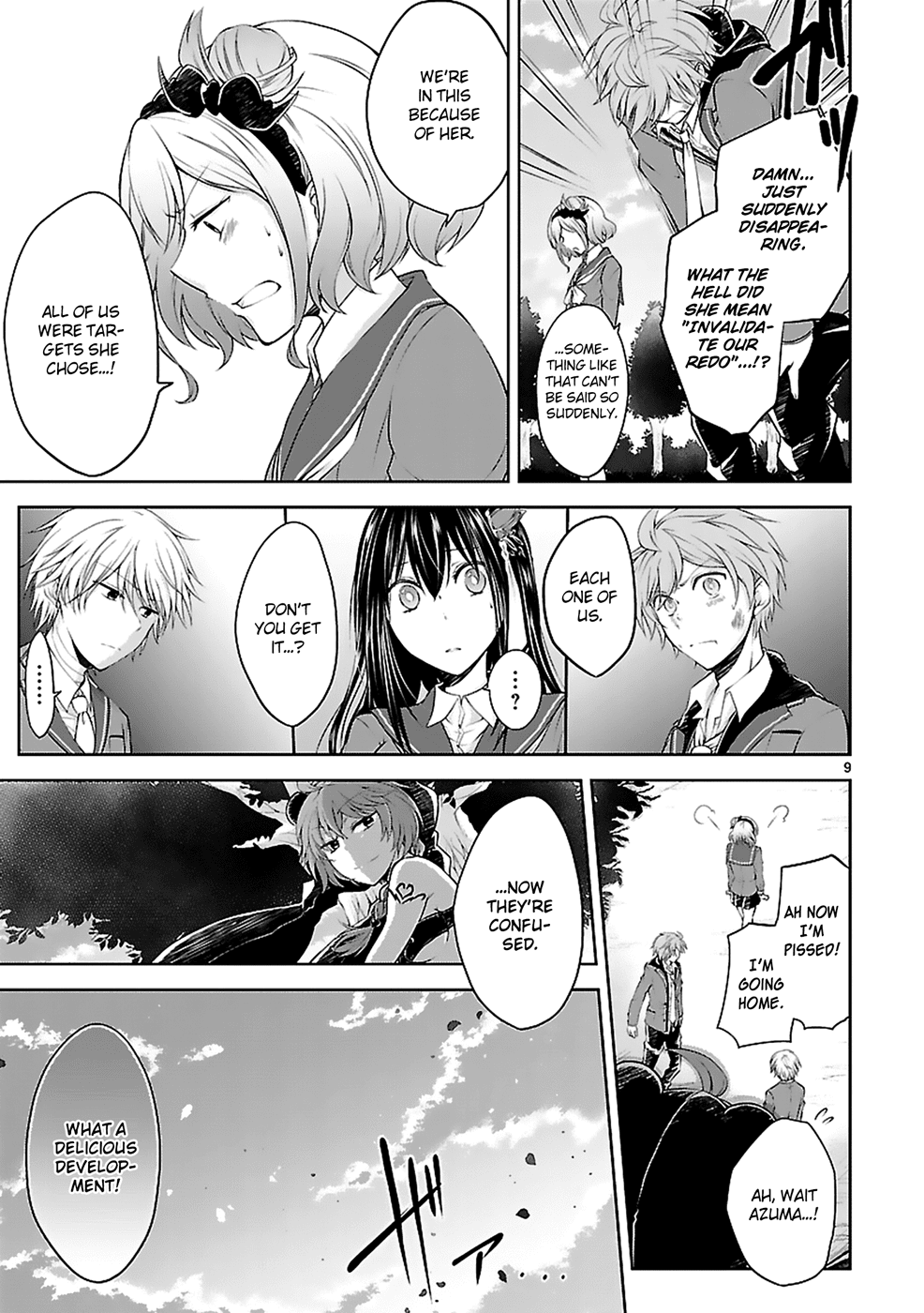 Hensokukei Quadrangle Chapter 6 page 10 - Chapter 6: Restart