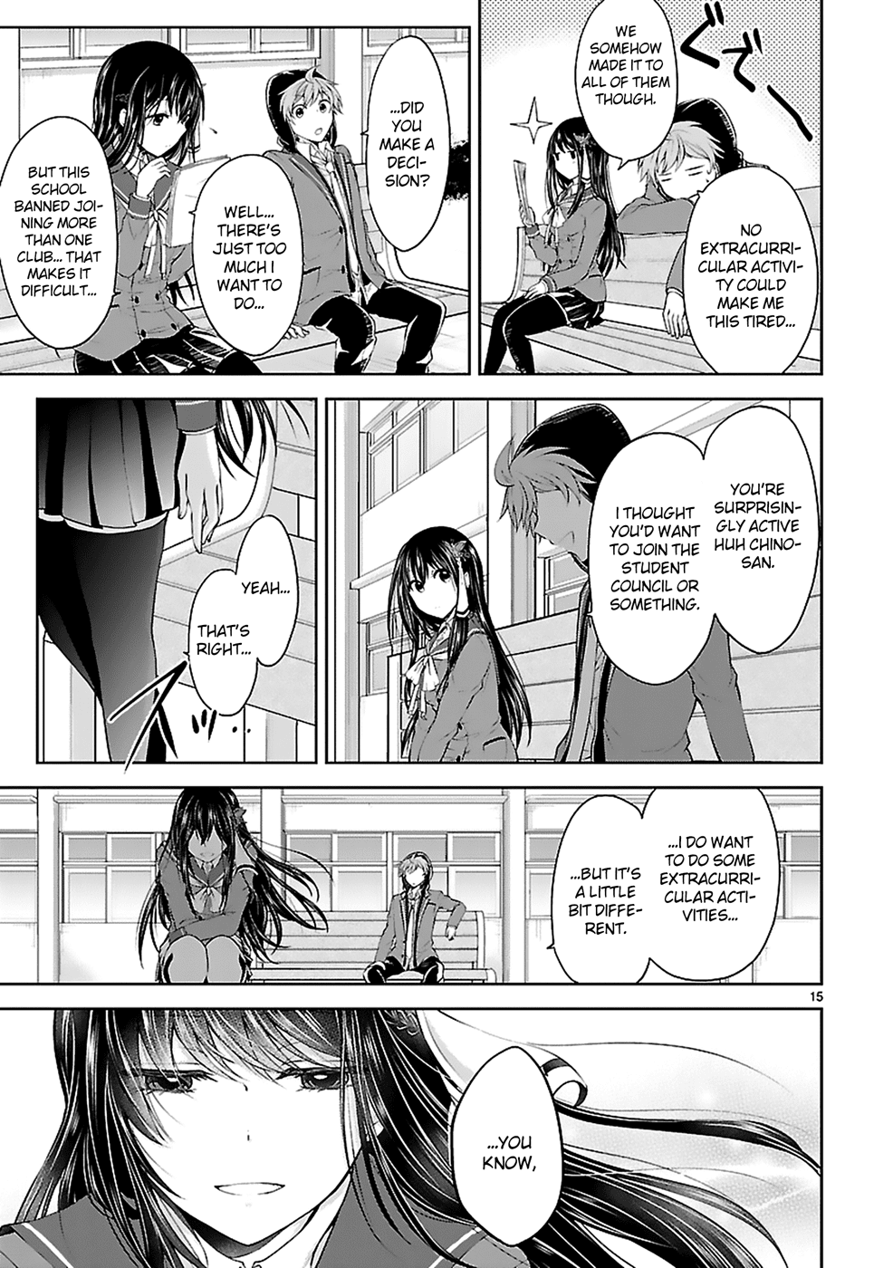 Hensokukei Quadrangle Chapter 6 page 16 - Chapter 6: Restart