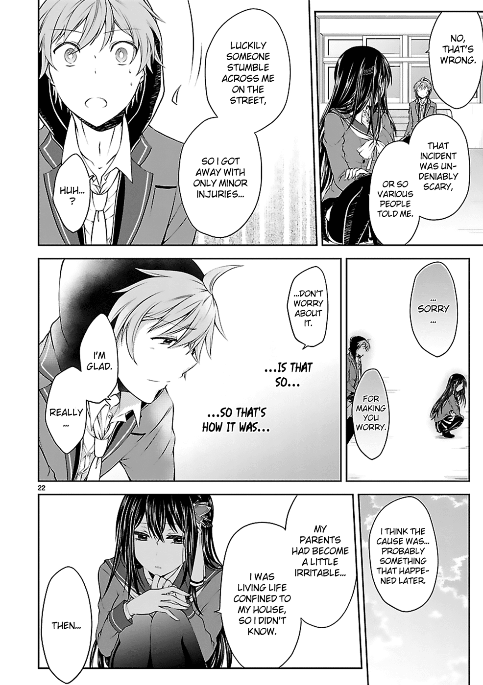 Hensokukei Quadrangle Chapter 6 page 23 - Chapter 6: Restart