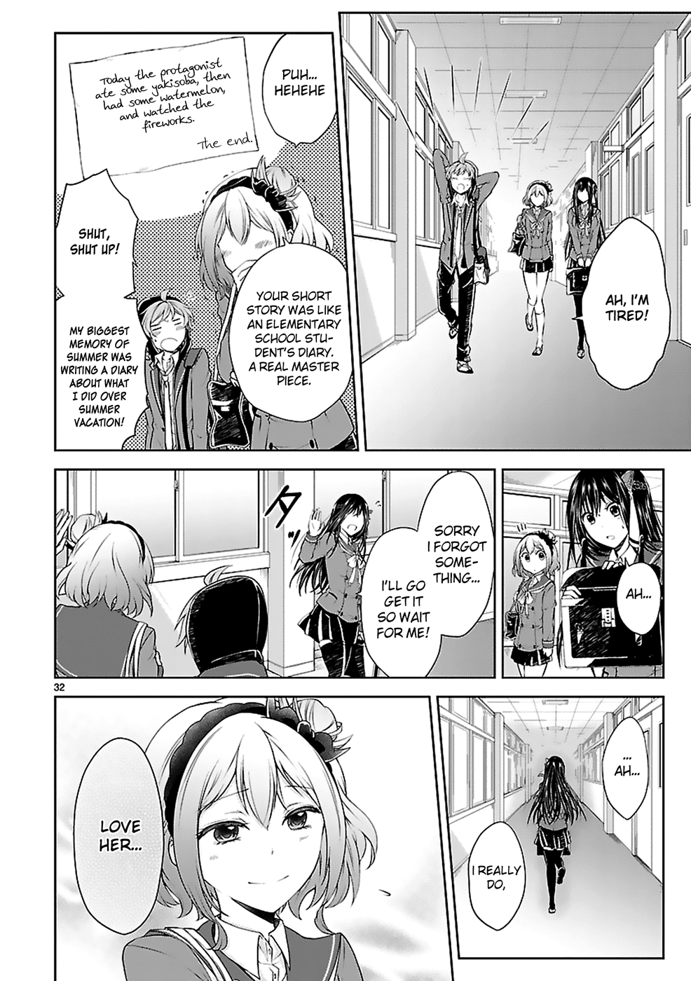 Hensokukei Quadrangle Chapter 6 page 33 - Chapter 6: Restart