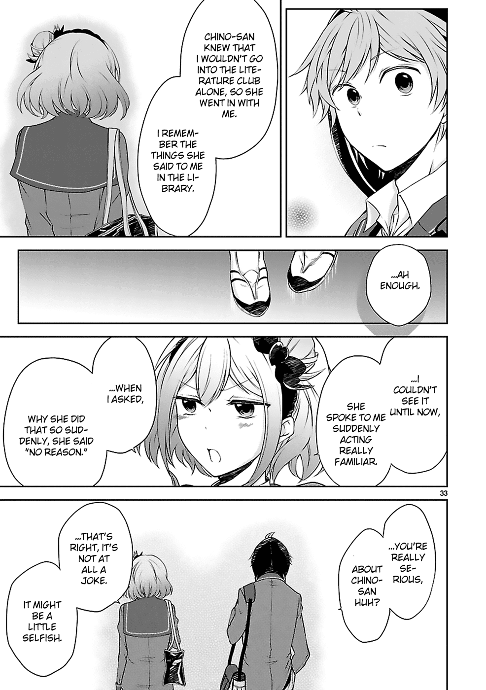 Hensokukei Quadrangle Chapter 6 page 34 - Chapter 6: Restart