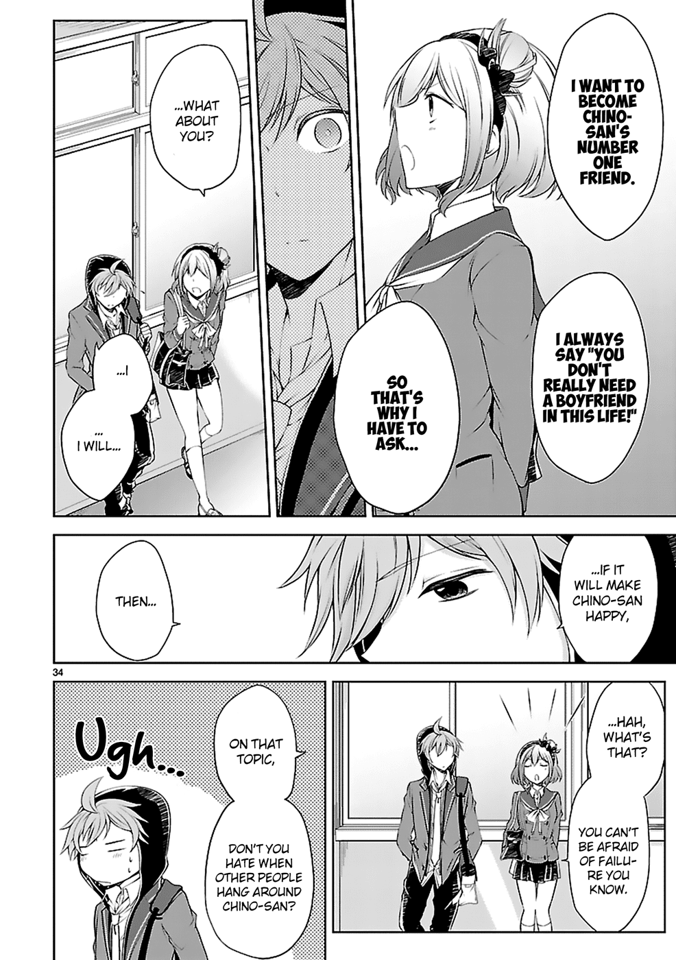 Hensokukei Quadrangle Chapter 6 page 35 - Chapter 6: Restart