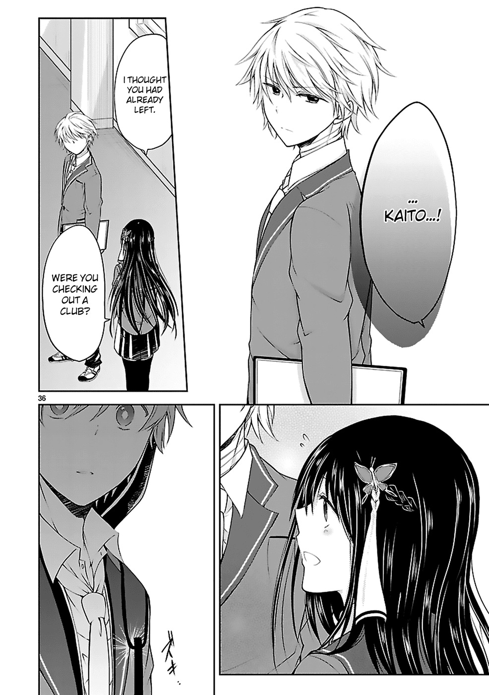 Hensokukei Quadrangle Chapter 6 page 37 - Chapter 6: Restart