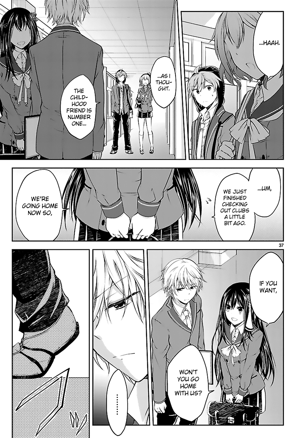 Hensokukei Quadrangle Chapter 6 page 38 - Chapter 6: Restart
