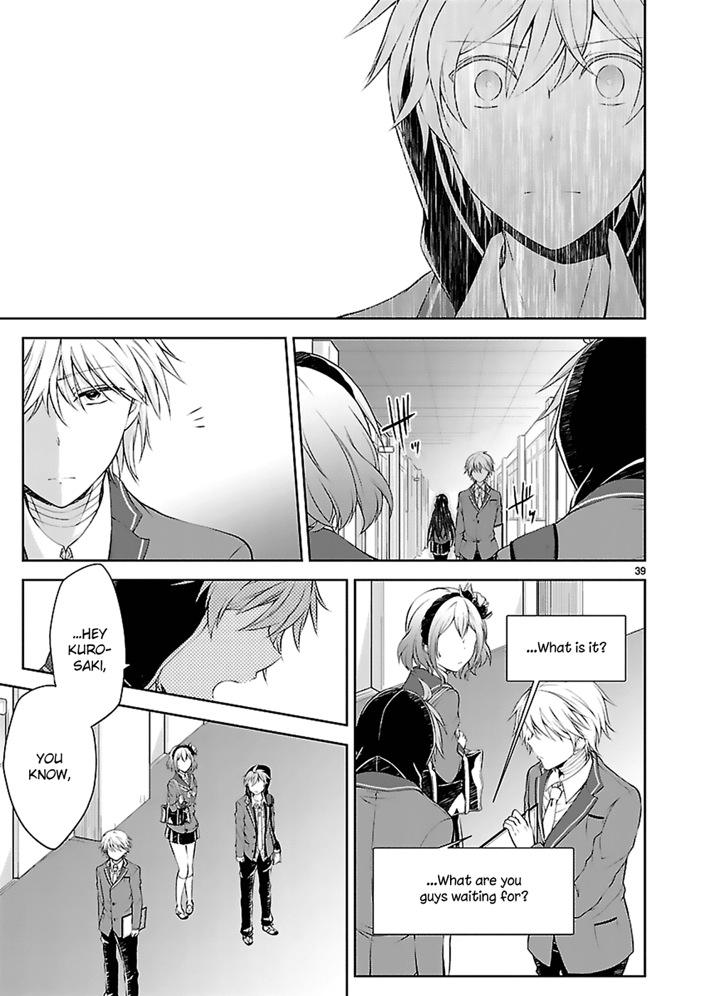 Hensokukei Quadrangle Chapter 6 page 40 - Chapter 6: Restart