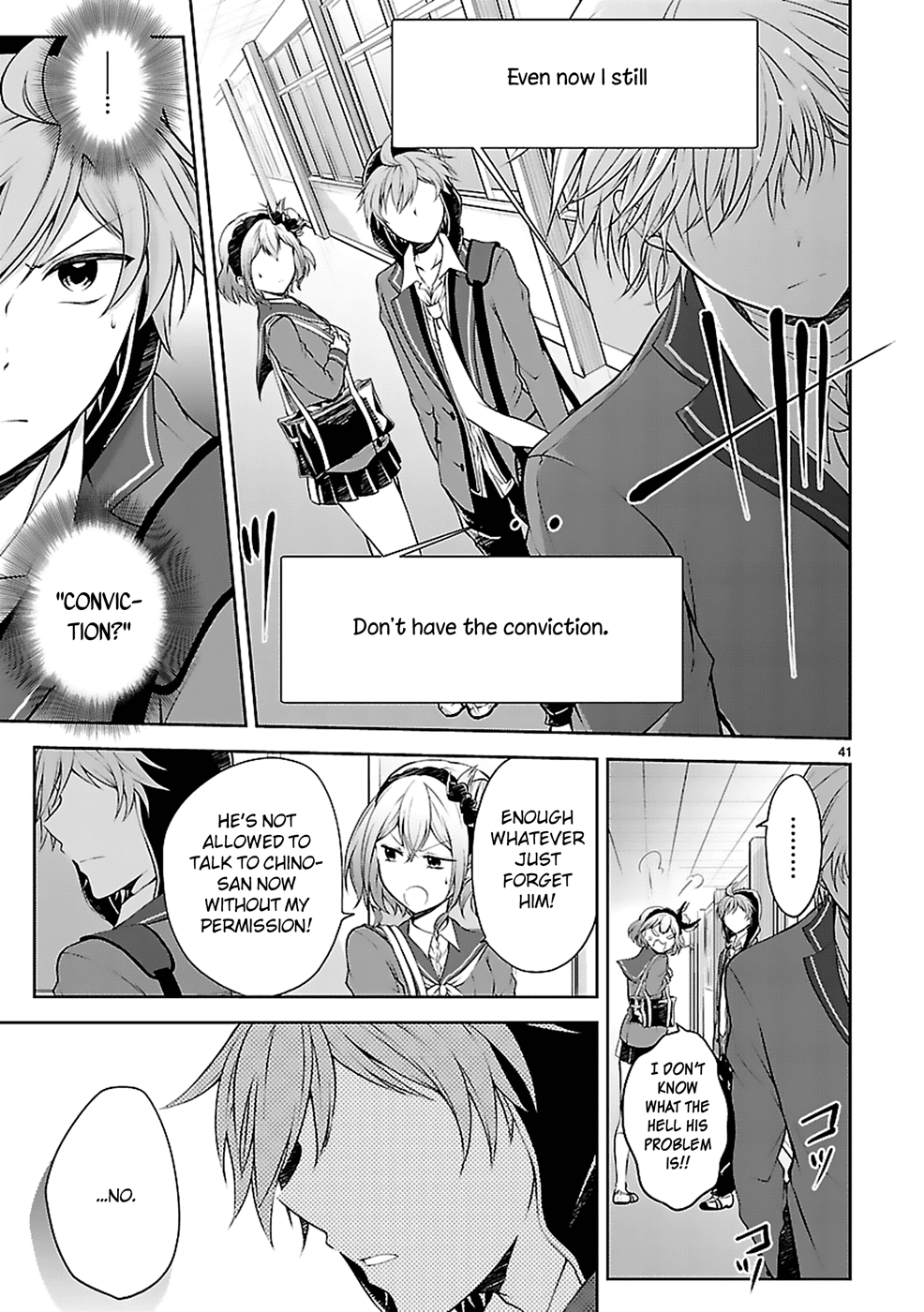 Hensokukei Quadrangle Chapter 6 page 42 - Chapter 6: Restart