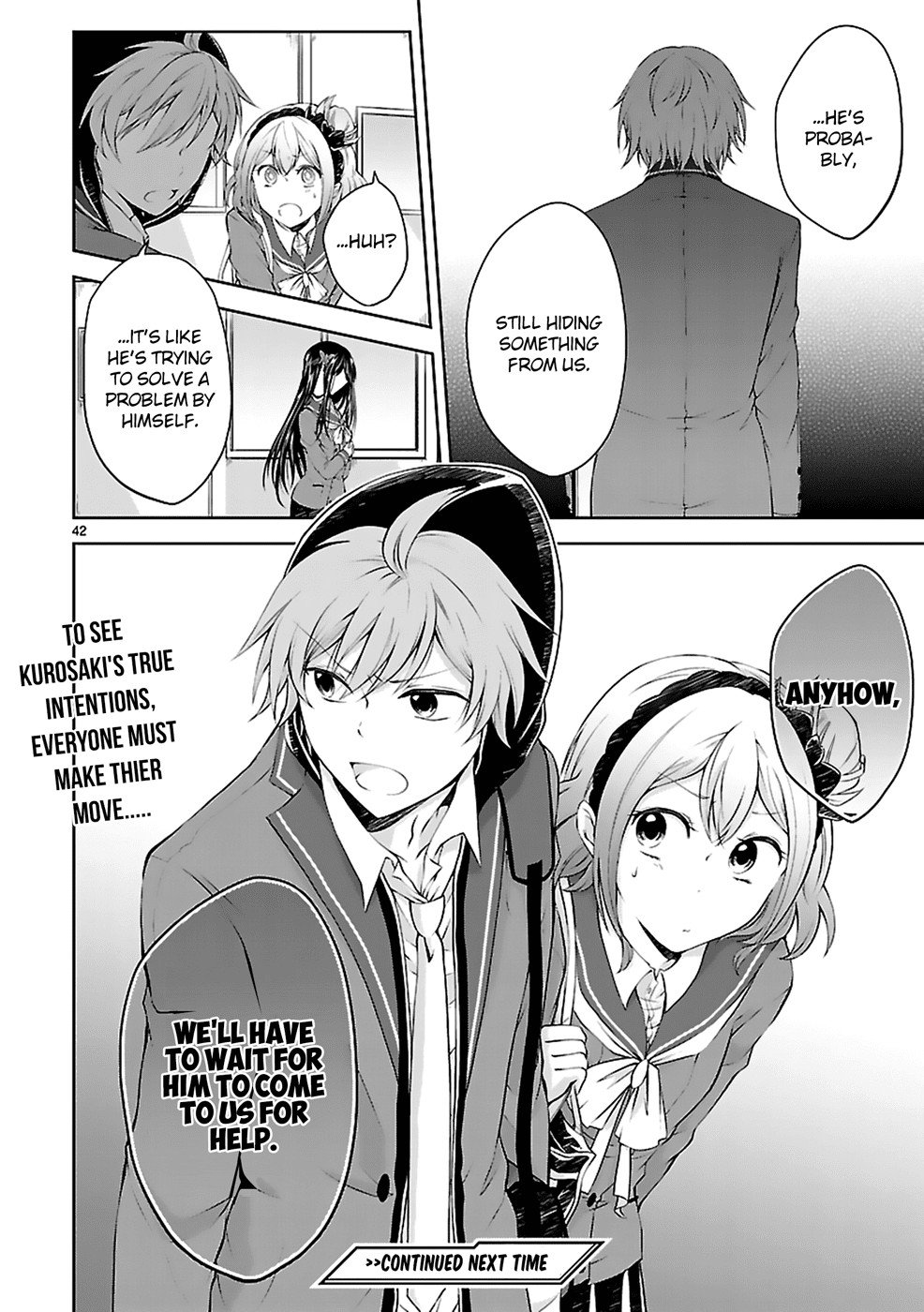 Hensokukei Quadrangle Chapter 6 page 43 - Chapter 6: Restart